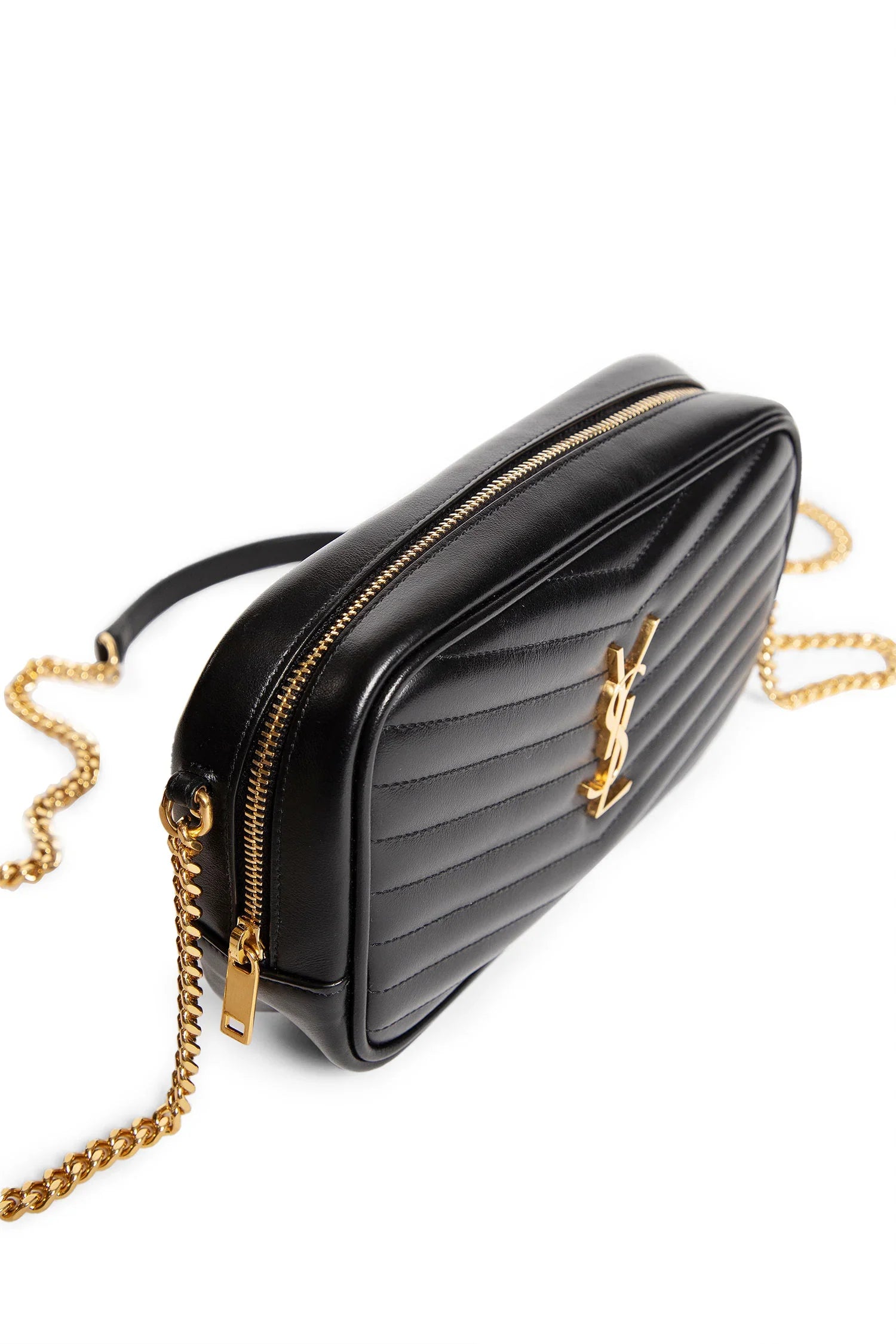 Quilted leather mini Lou crossbody bag - Antonioli.eu