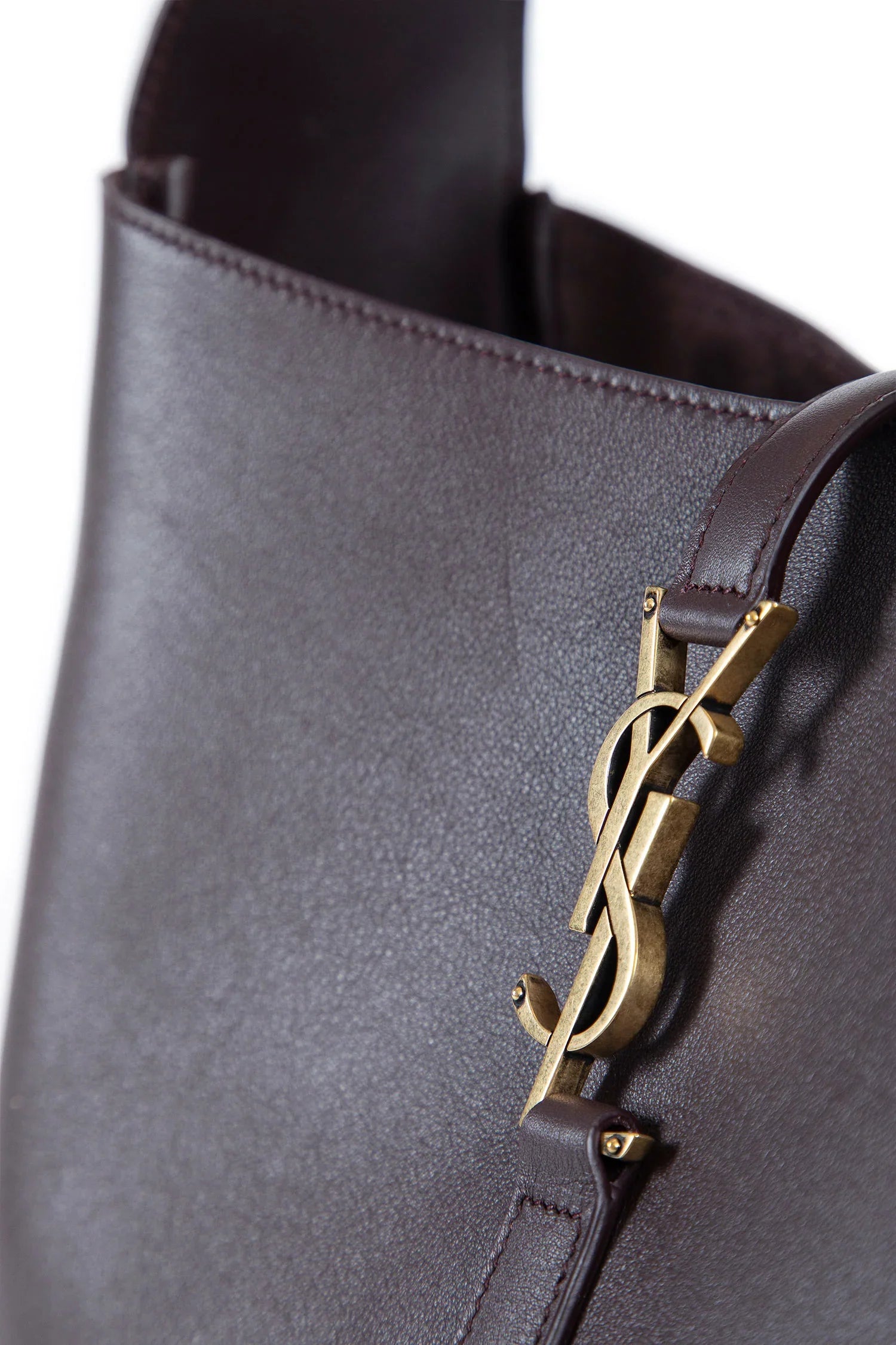 SAINT LAURENT WOMAN BROWN TOTE BAGS - Antonioli.eu