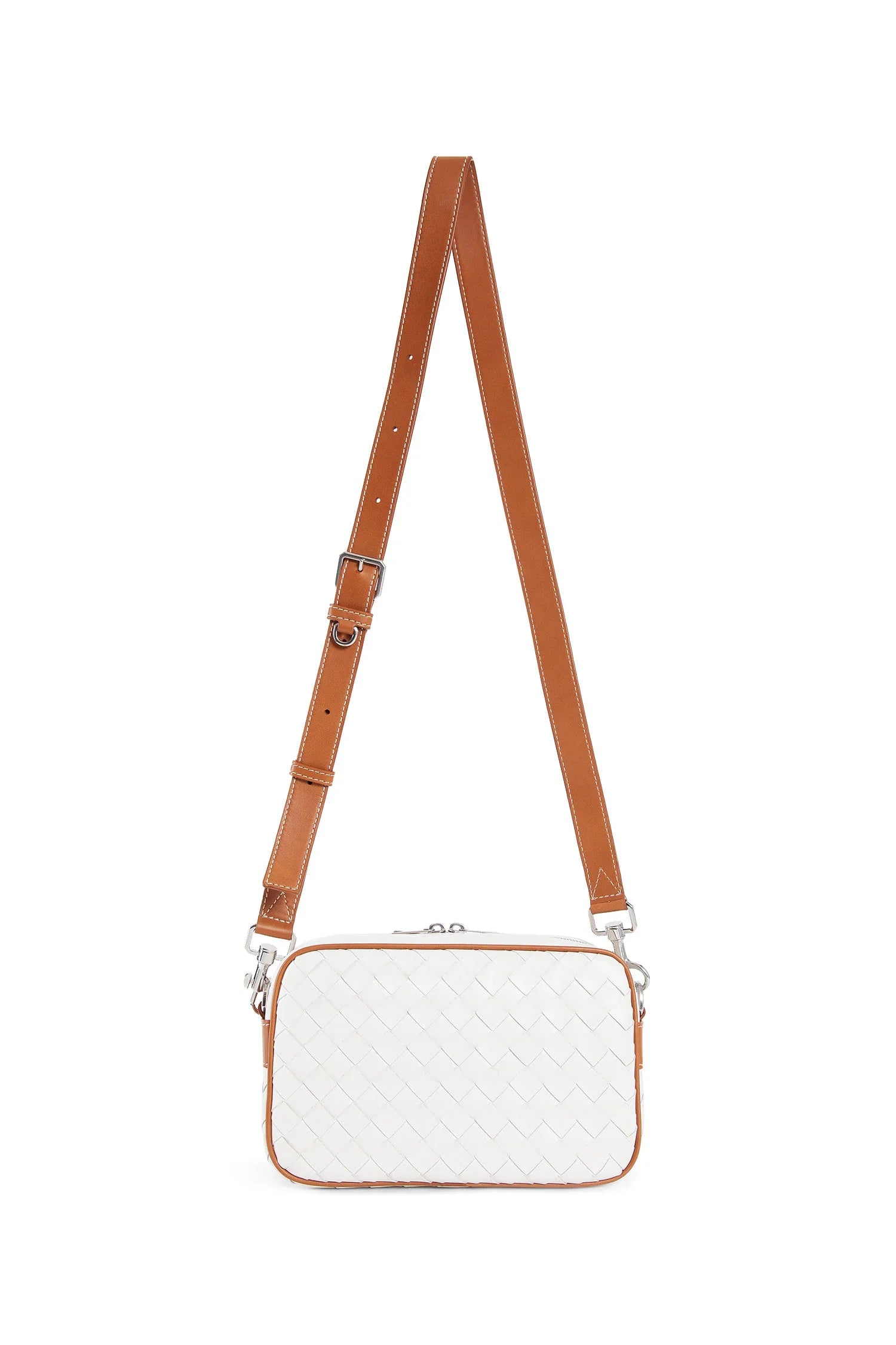 BOTTEGA VENETA MAN WHITE CROSSBODY BAGS - Antonioli.eu