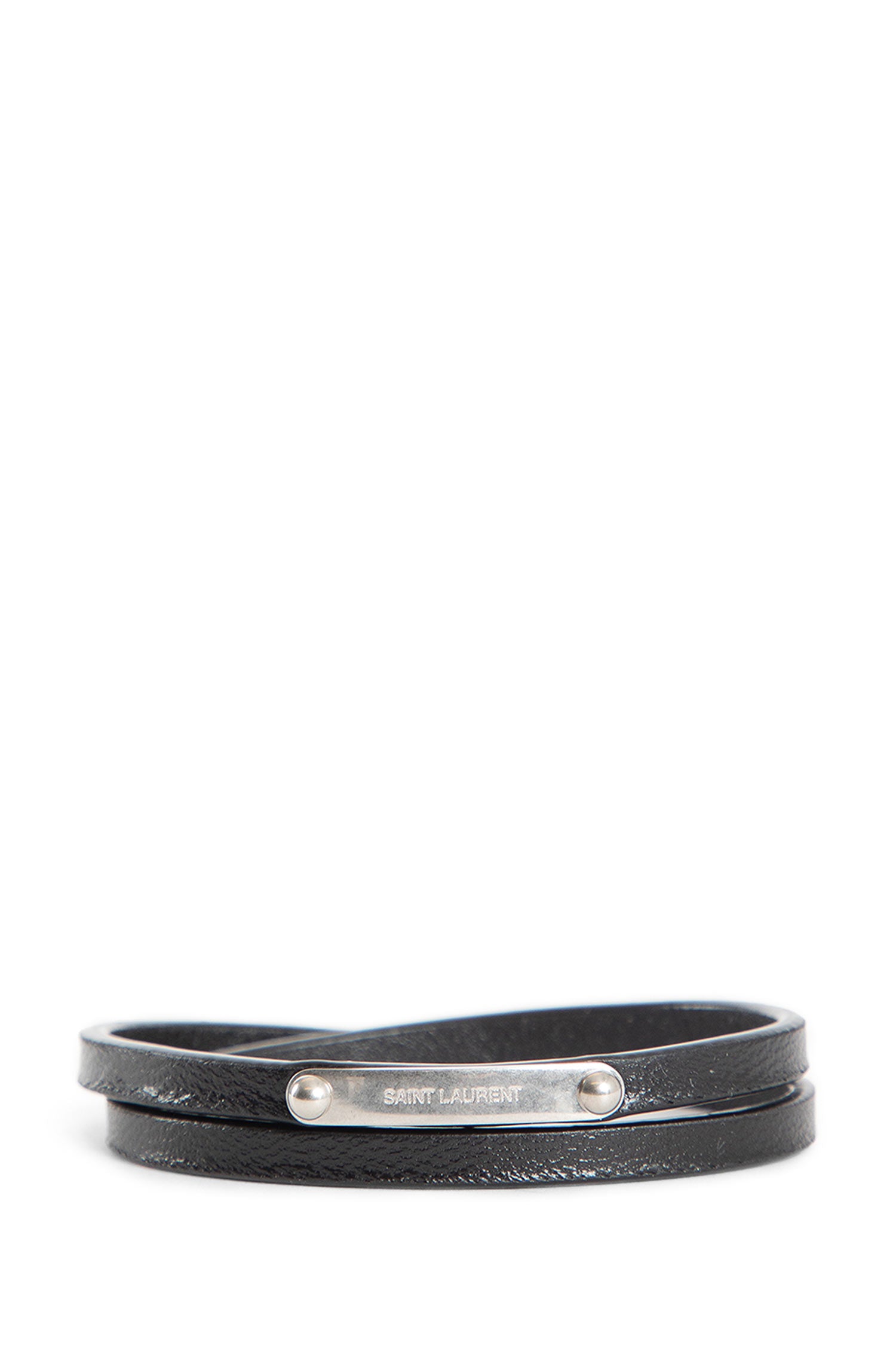 Id Plaque Multi Bracialet in Leather - Antonioli.eu
