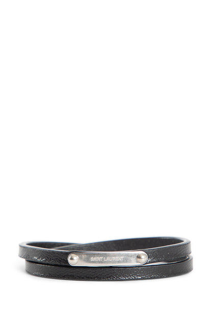 Id Plaque Multi Bracialet in Leather - Antonioli.eu