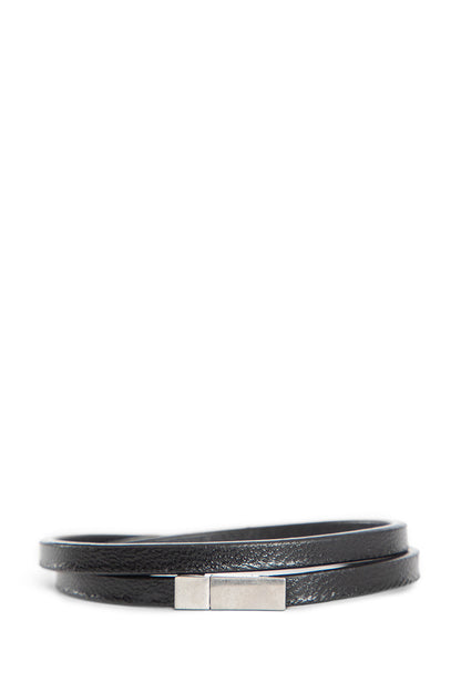 Id Plaque Multi Bracialet in Leather - Antonioli.eu