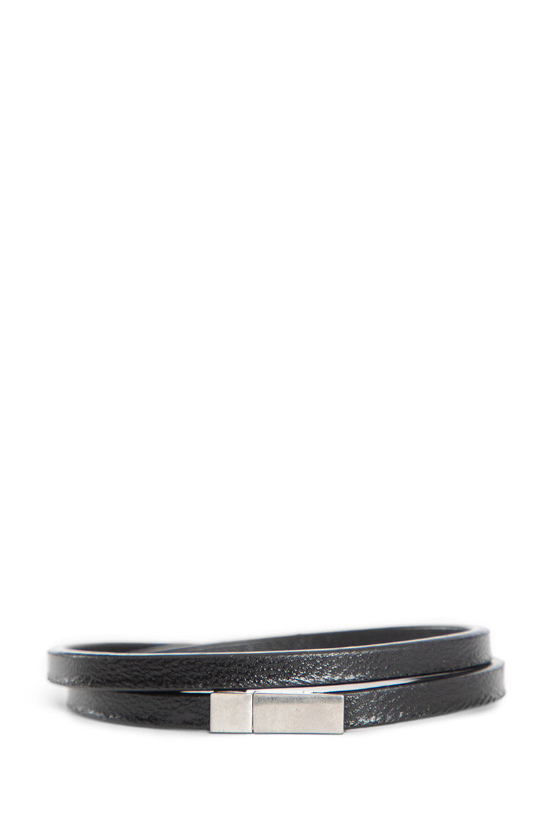 Id Plaque Multi Bracialet in Leather - Antonioli.eu