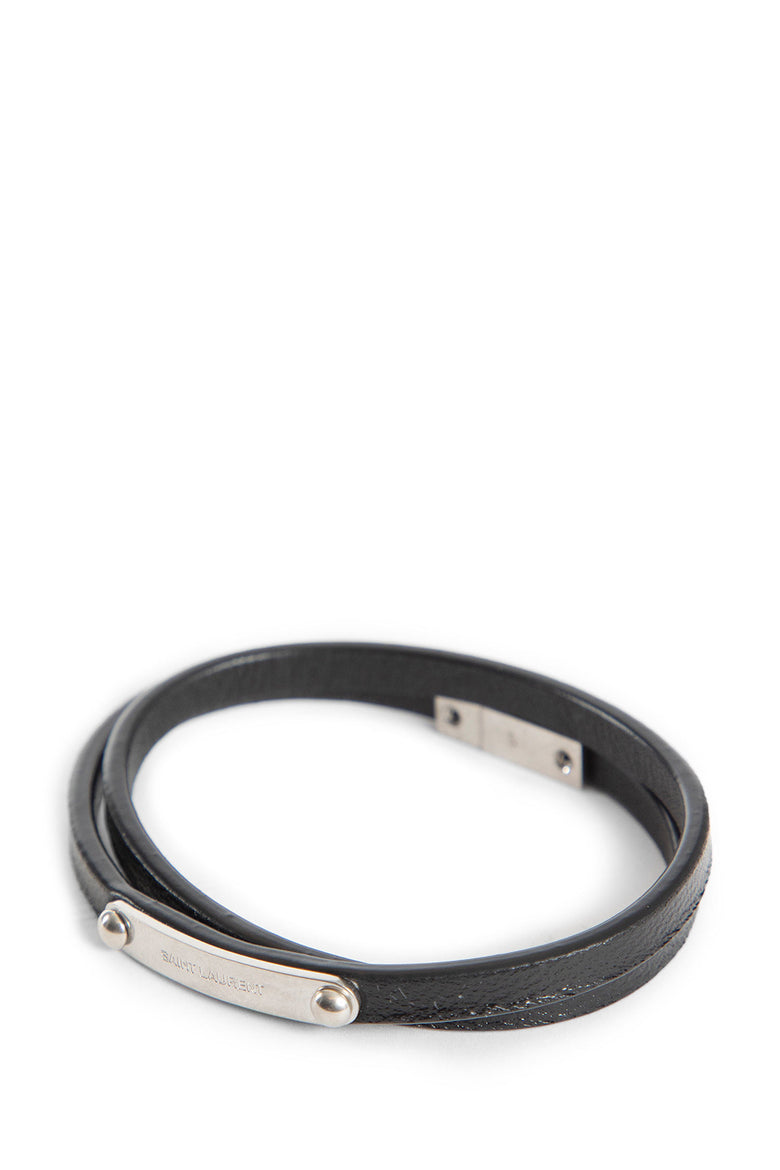 Id Plaque Multi Bracialet in Leather - Antonioli.eu