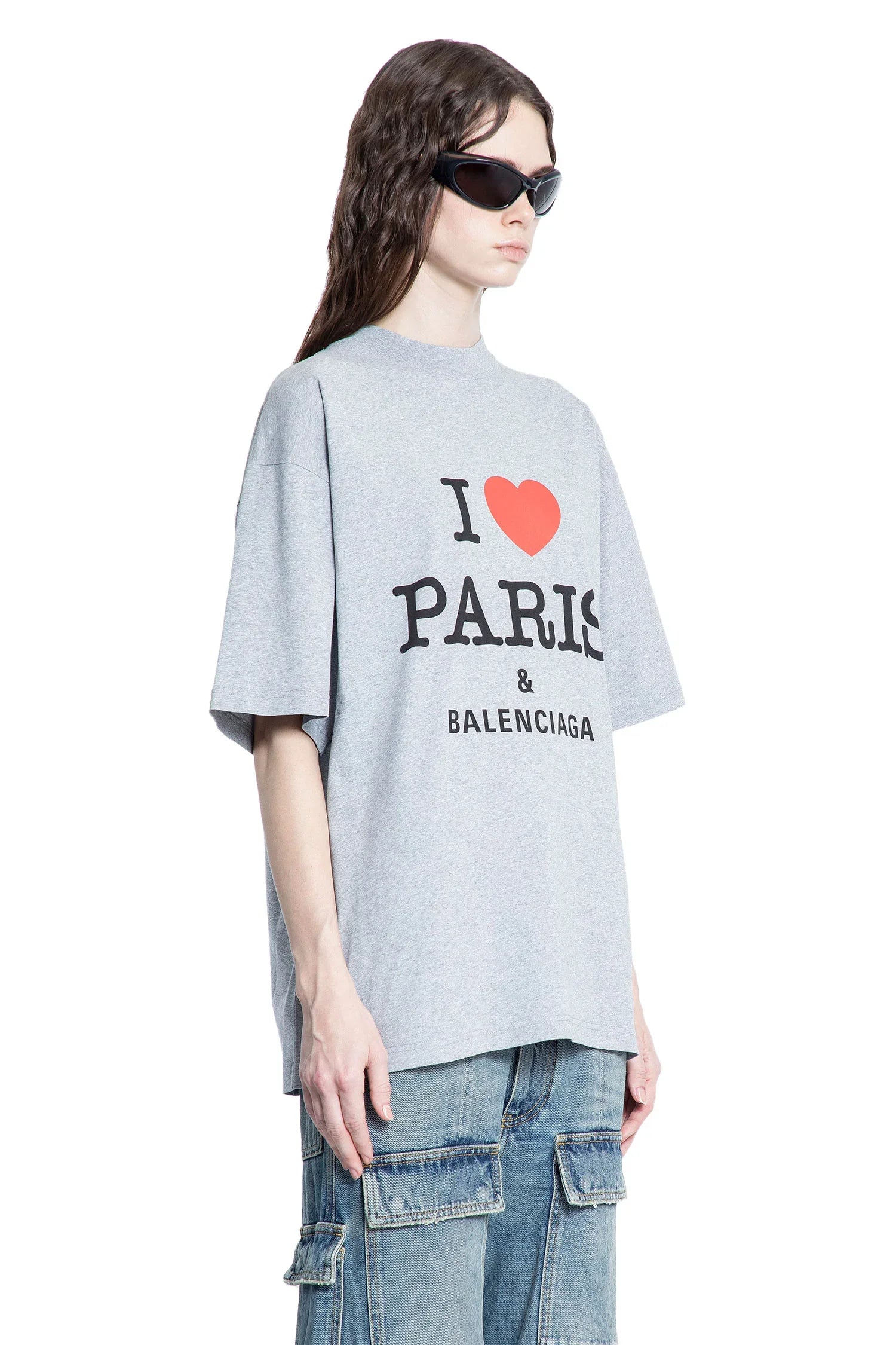I <3 Paris and Balenciaga T-Shirt Medium Fit - Antonioli.eu