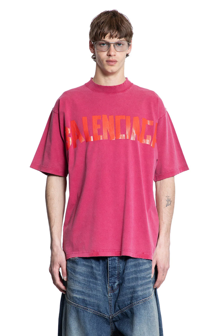 BALENCIAGA MAN RED T-SHIRTS & TANK TOPS - Antonioli.eu