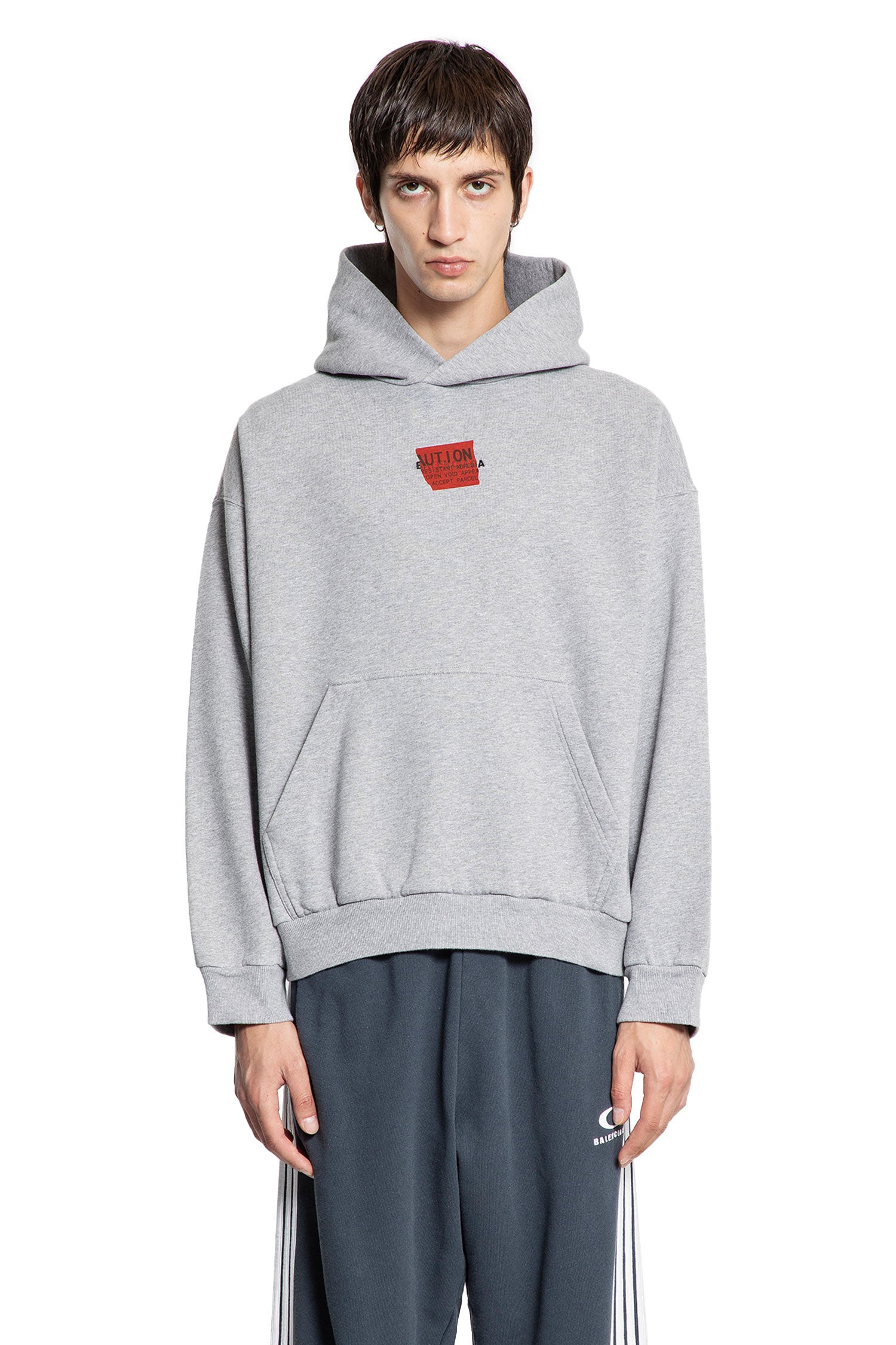 Taped Balenciaga Back Hoodie Medium Fit