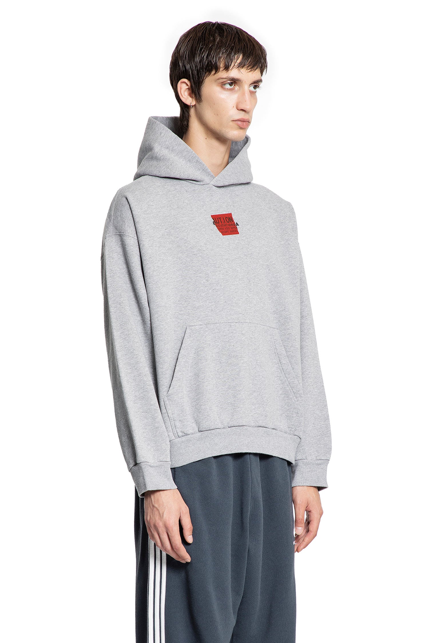 Taped Balenciaga Back Hoodie Medium Fit