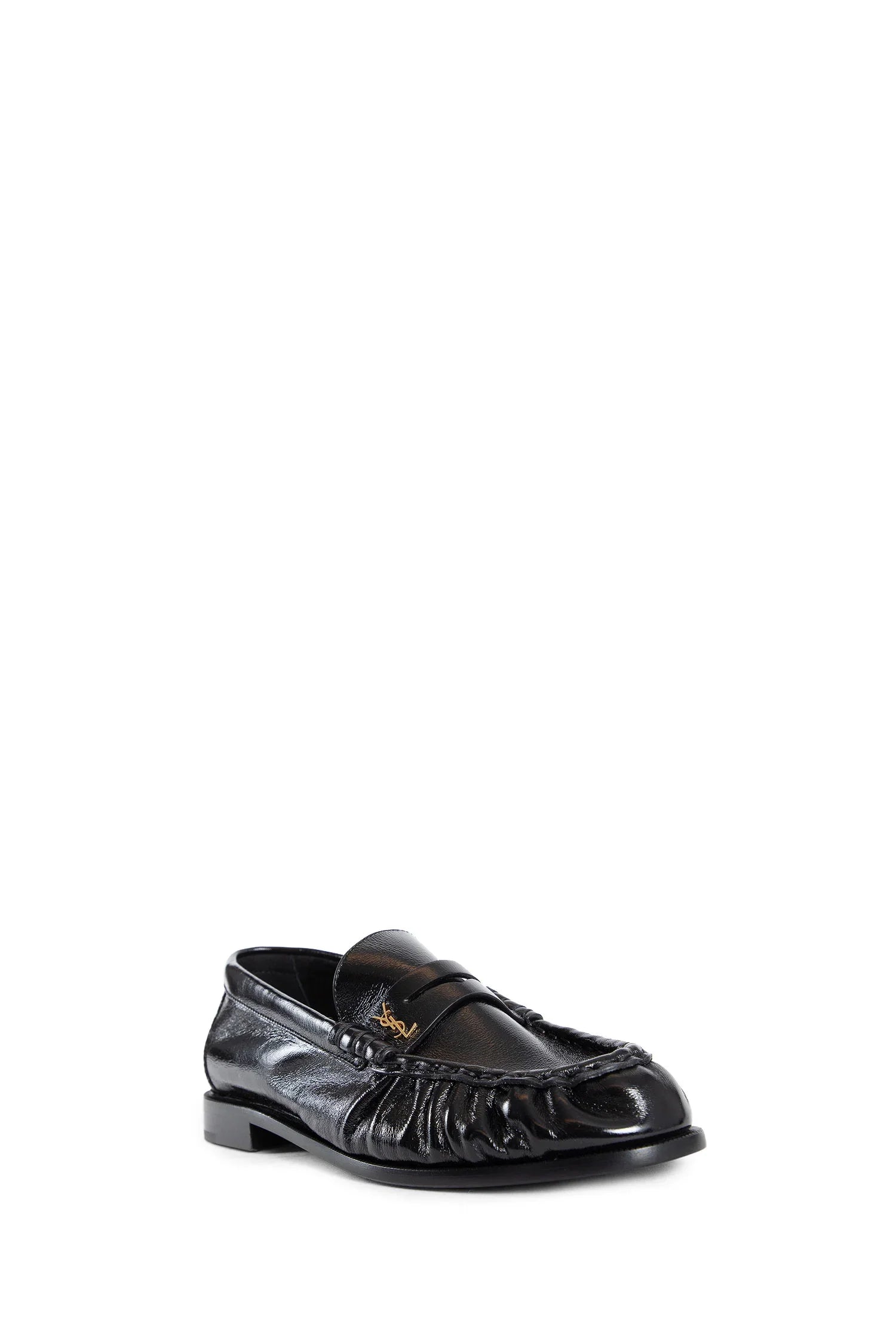 le loafer supple in shiny creased leather - Antonioli.eu