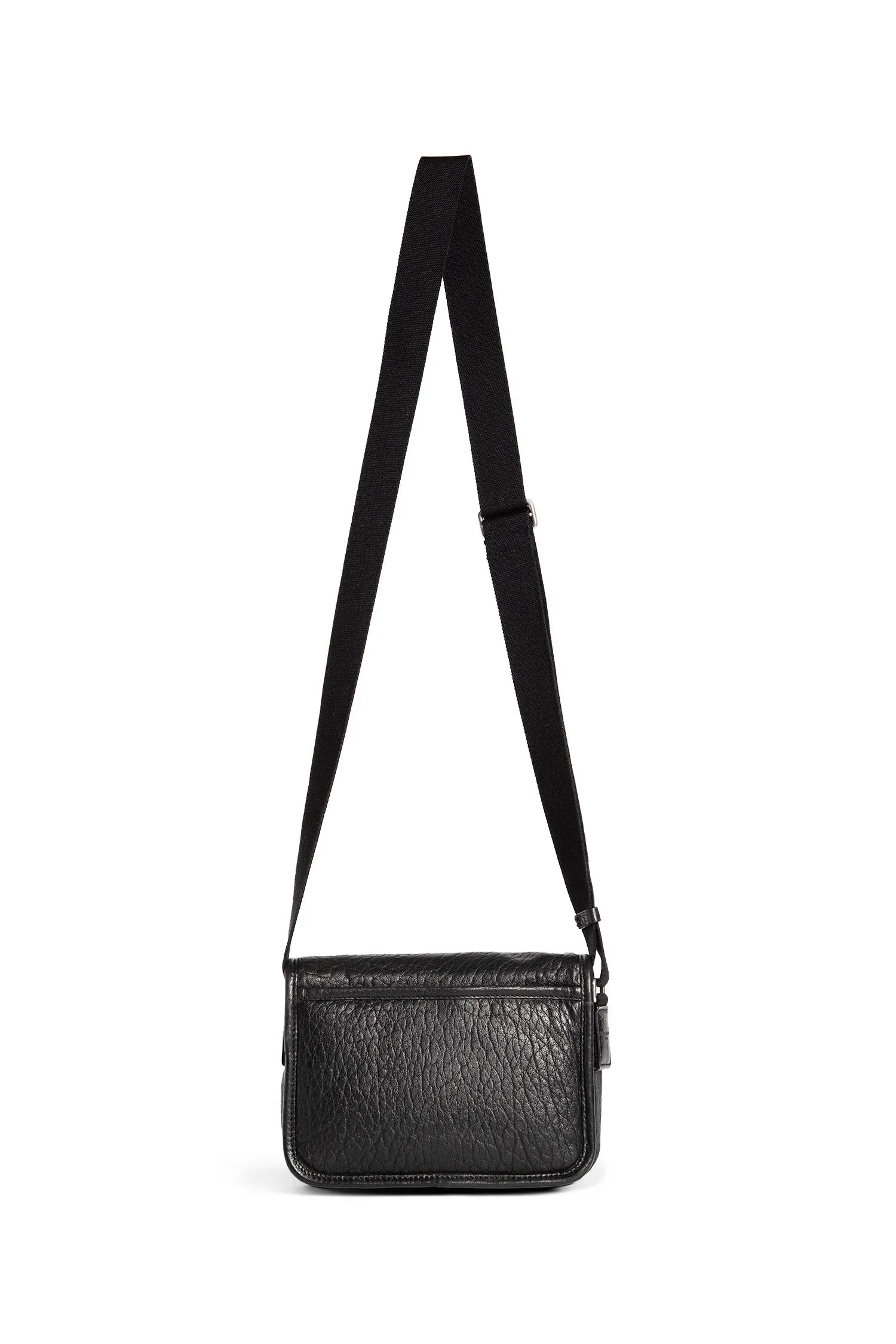 Niki Small Messenger Bag in Grained Lambskin - Antonioli.eu