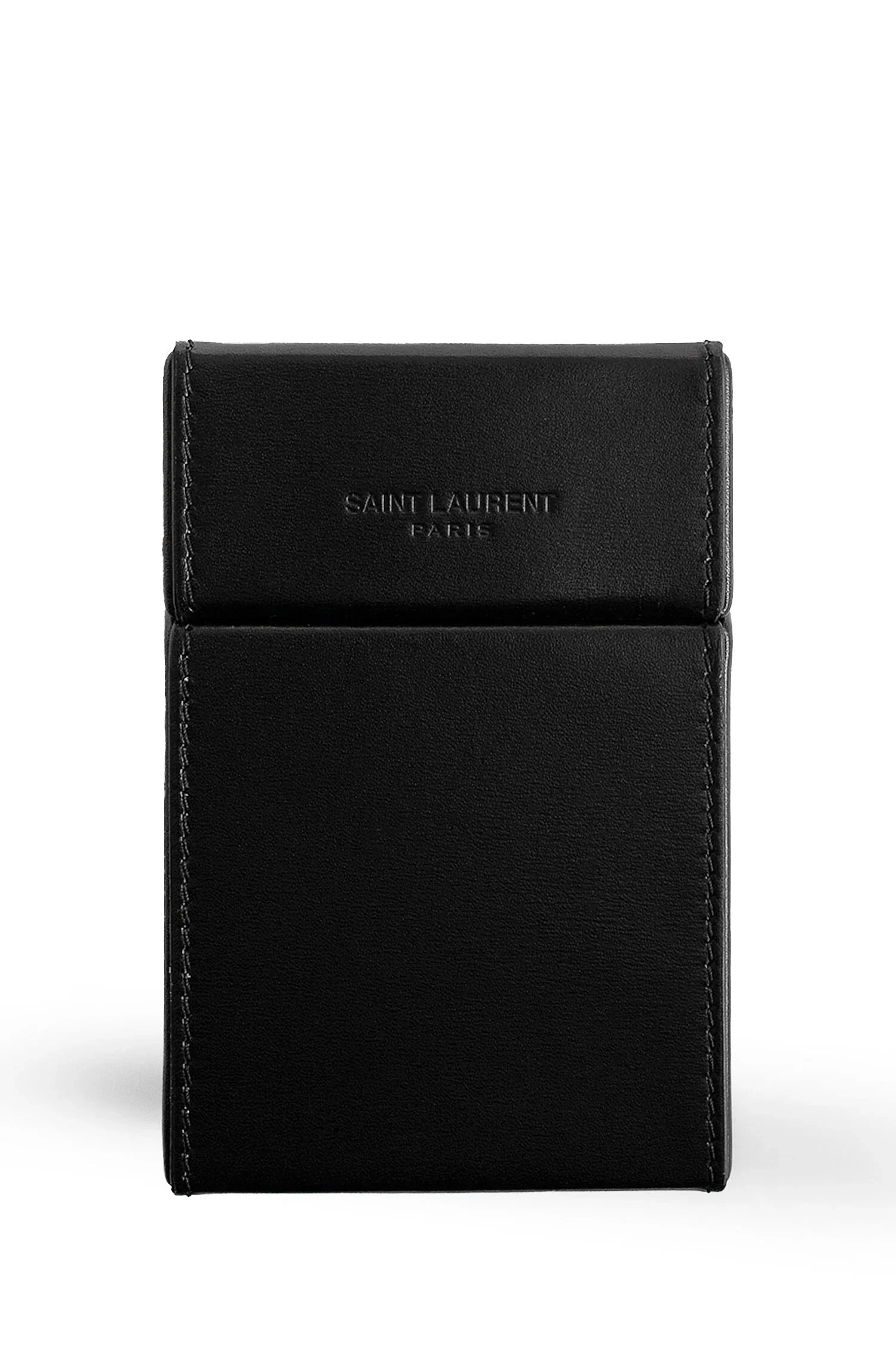 Cigarette box in smooth leather - Antonioli.eu