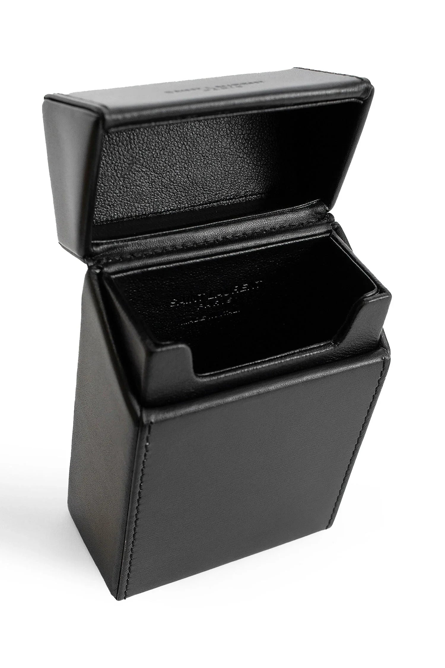Cigarette box in smooth leather - Antonioli.eu
