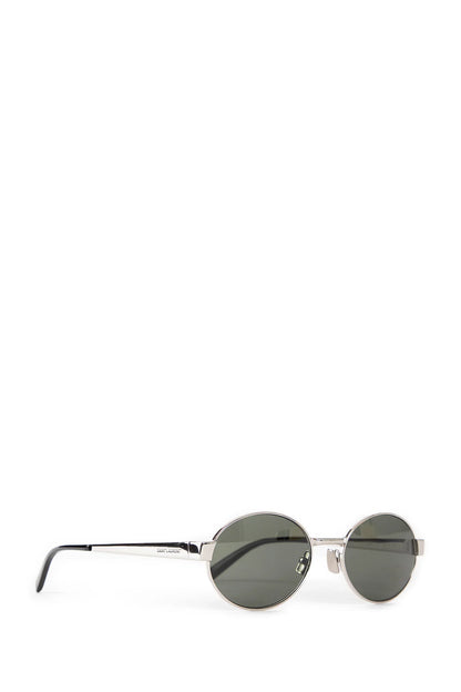 SAINT LAURENT WOMAN SILVER EYEWEAR - Antonioli.eu