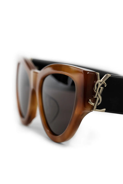 SAINT LAURENT WOMAN BROWN EYEWEAR - Antonioli.eu