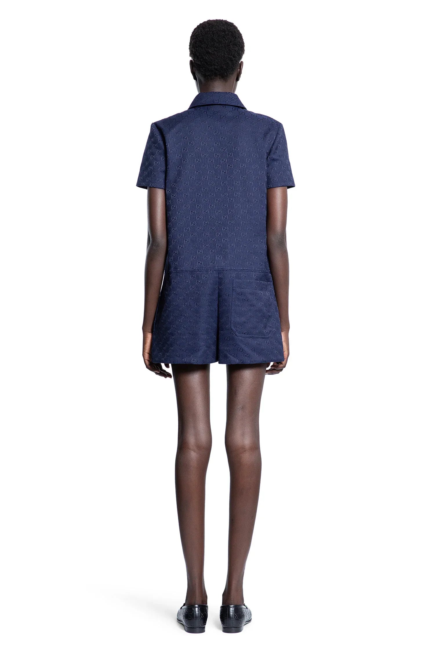 GUCCI WOMAN BLUE JUMPSUITS - Antonioli.eu