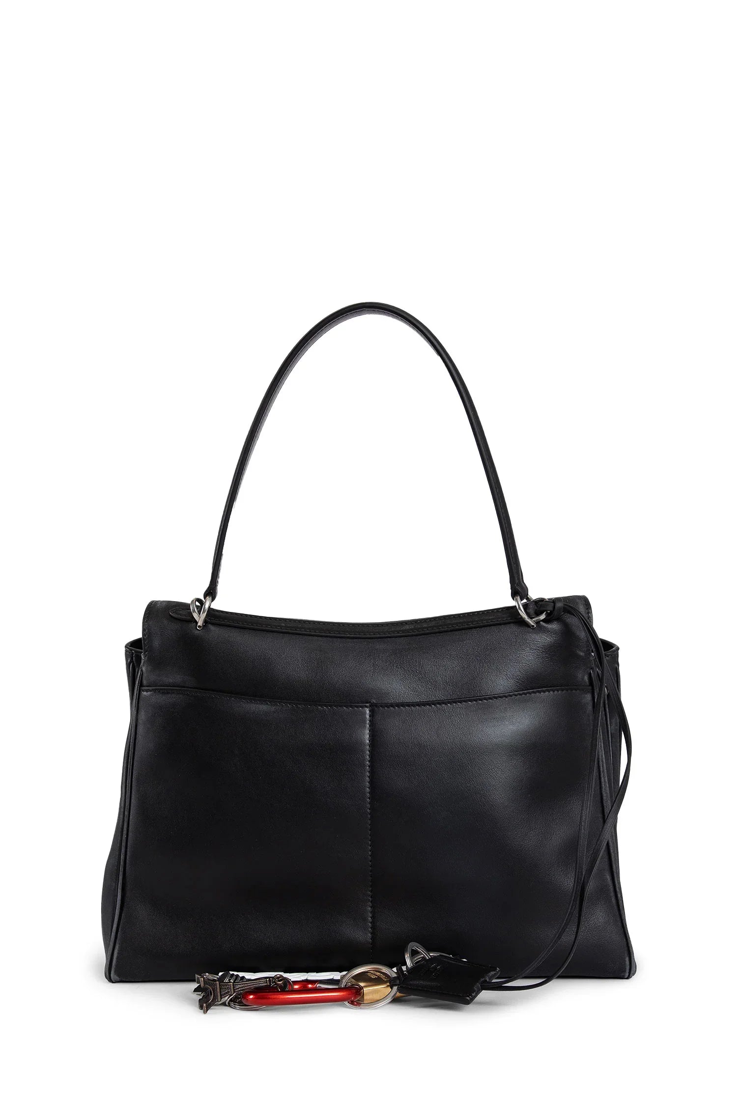 BALENCIAGA WOMAN BLACK TOP HANDLE BAGS - Antonioli.eu