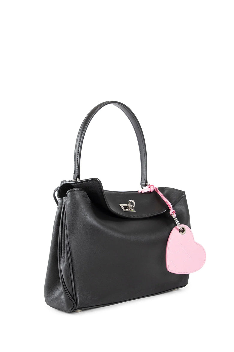 BALENCIAGA WOMAN BLACK TOP HANDLE BAGS - Antonioli.eu