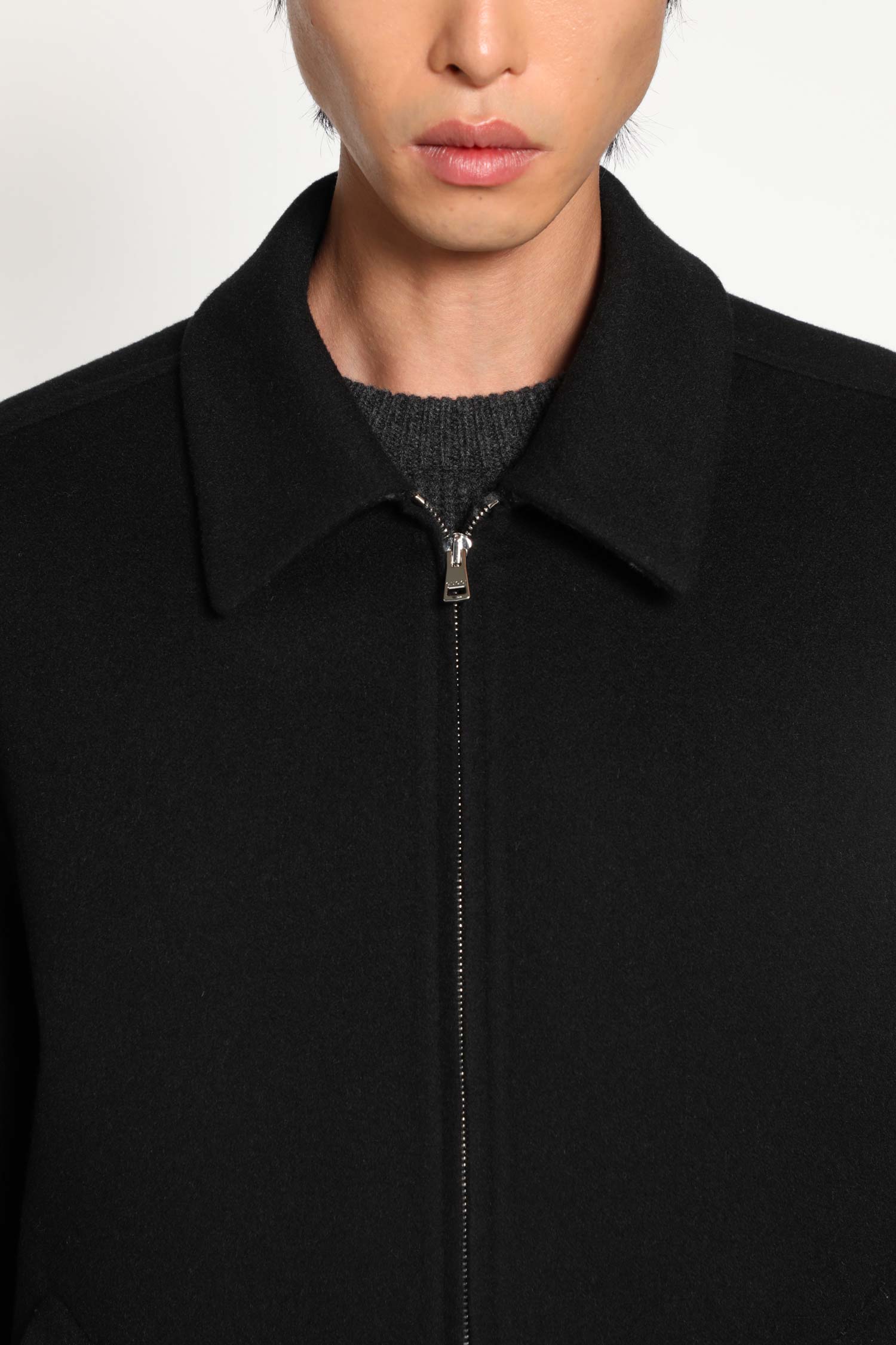 Wool Silk overshirt
