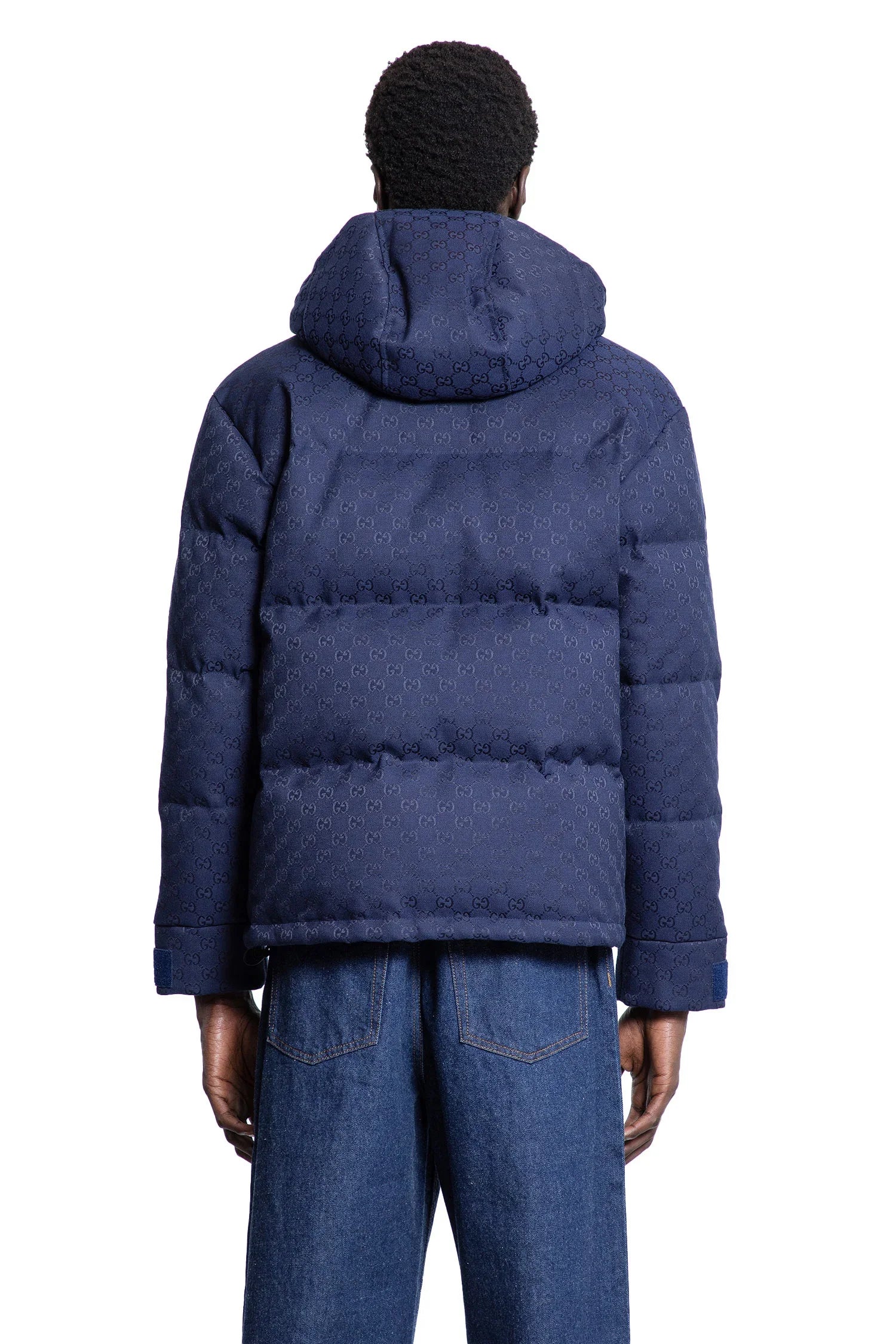 GG Canvas Down Jacket - Antonioli.eu