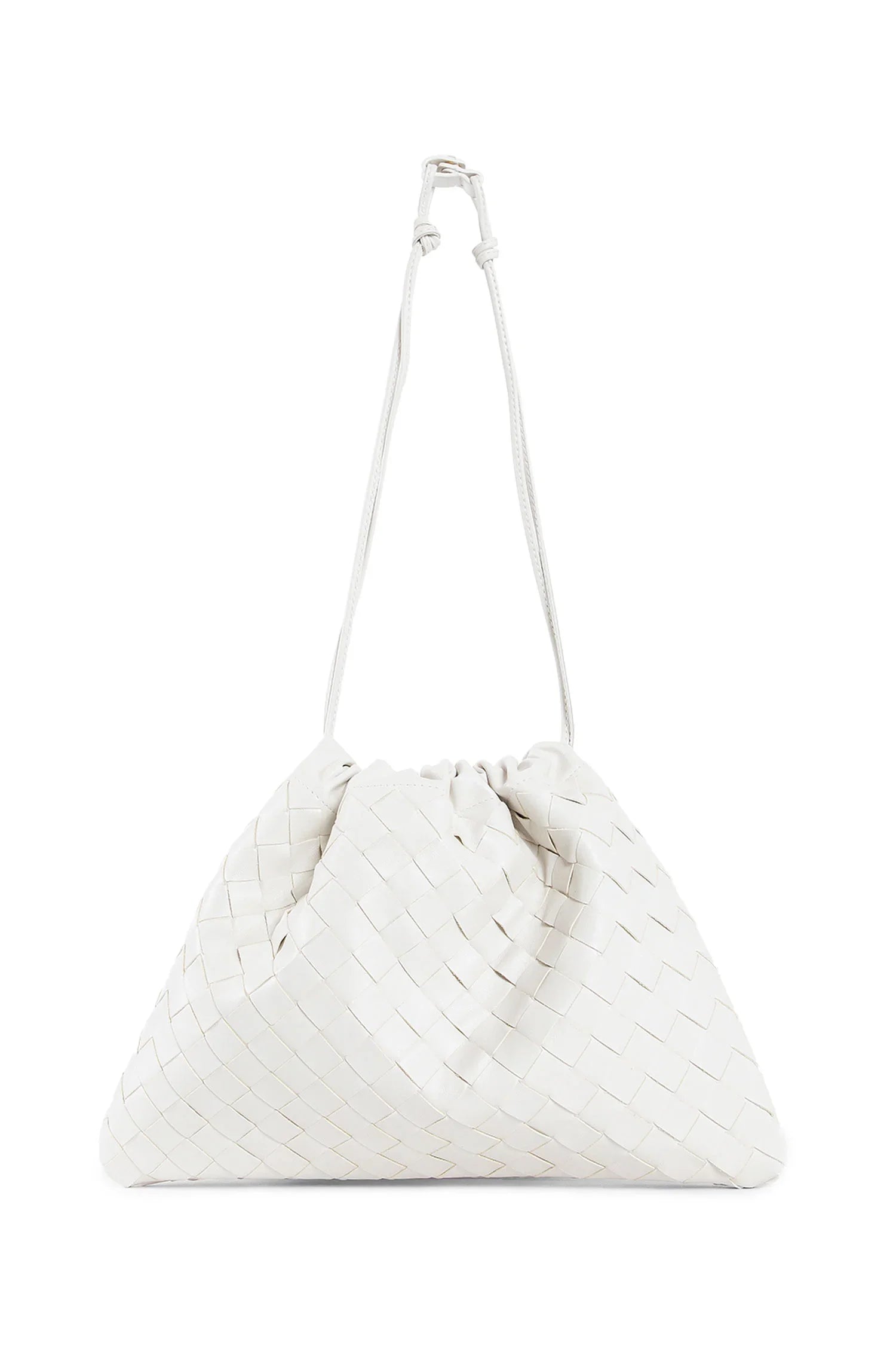 BOTTEGA VENETA WOMAN WHITE SHOULDER BAGS - Antonioli.eu