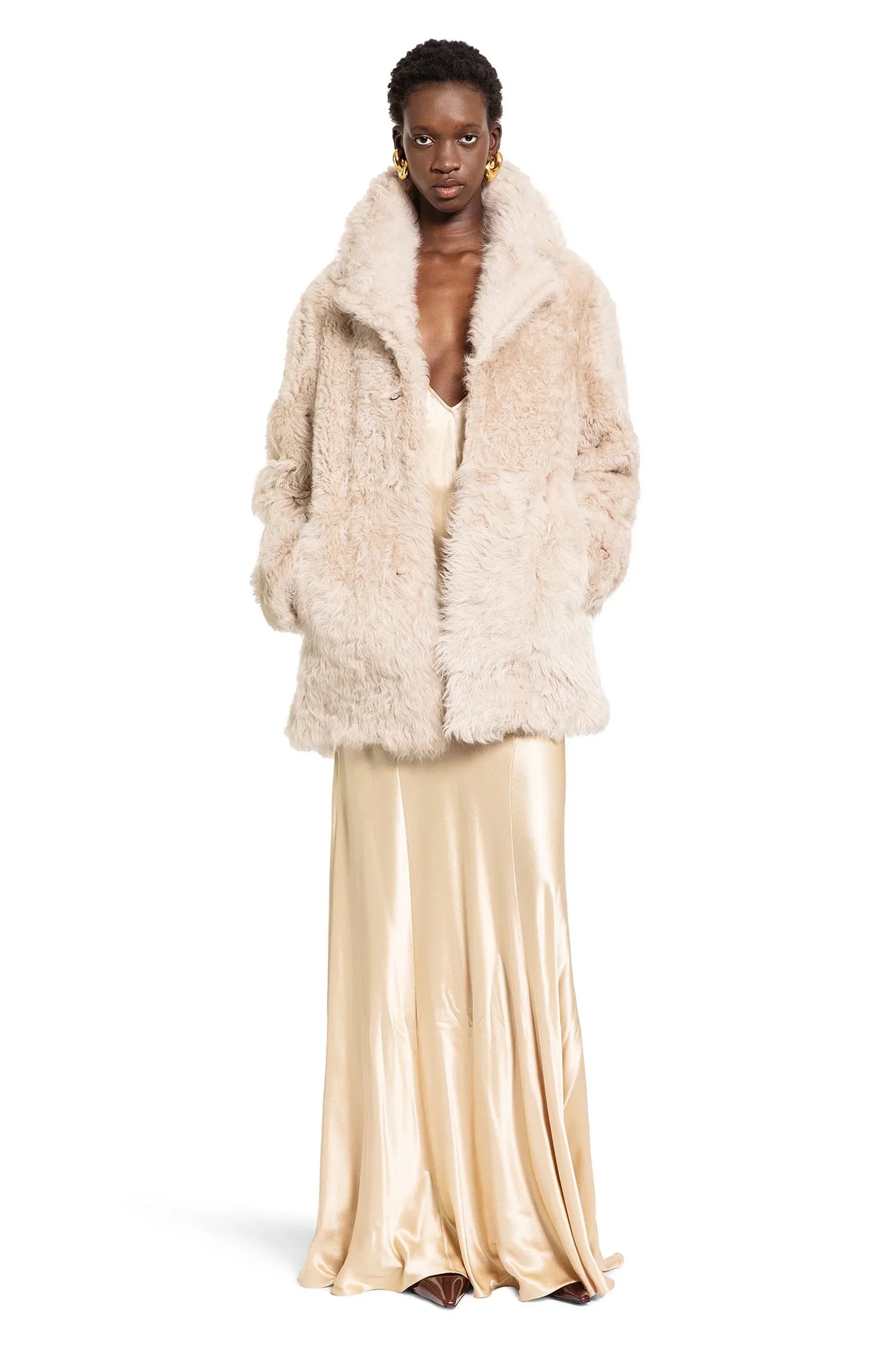 Shearling Coat - Antonioli.eu