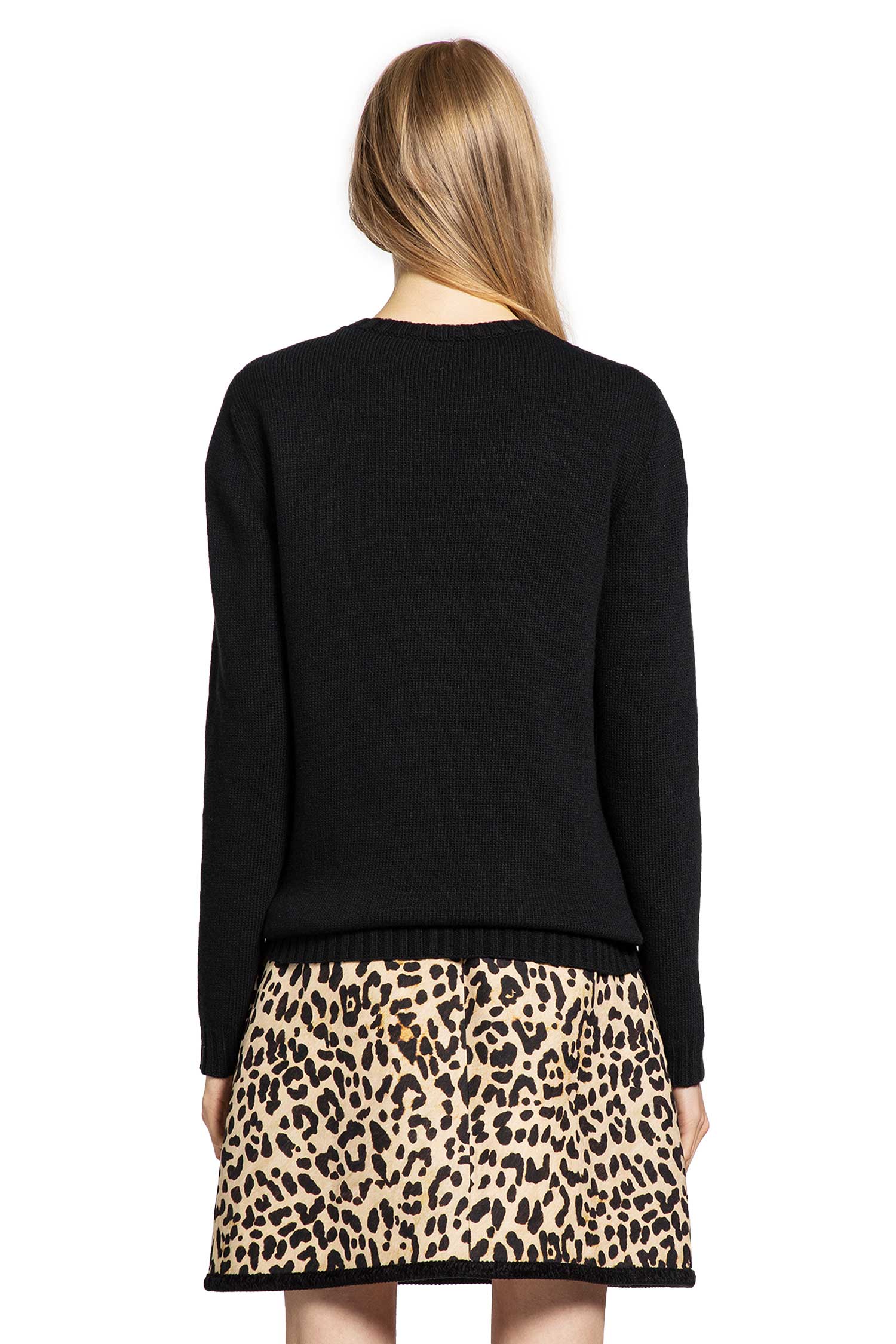 VALENTINO WOMAN BLACK KNITWEAR