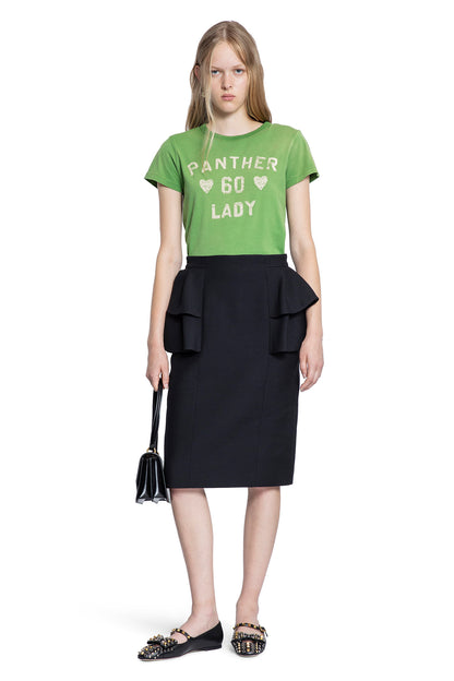 Crêpe Couture Midi Skirt with Ruffles - Antonioli.eu