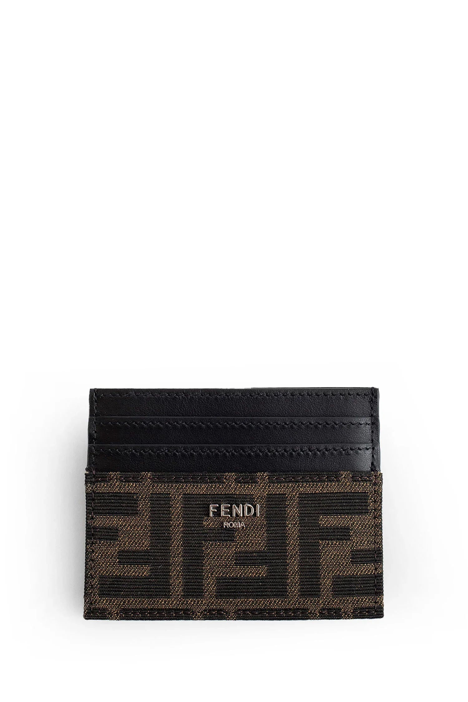 FF Fabric and Leather Card Holder - Antonioli.eu