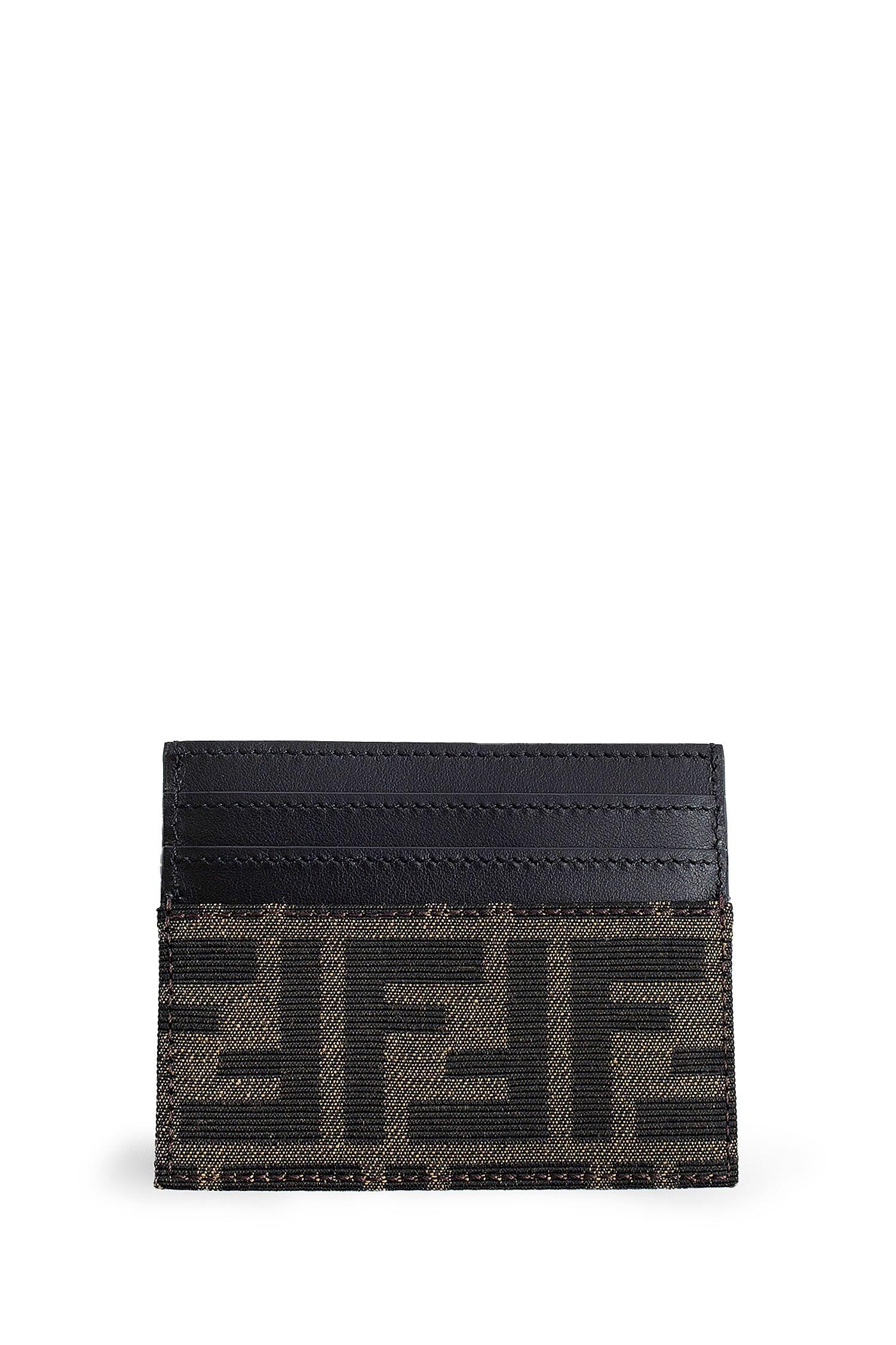 FF Fabric and Leather Card Holder - Antonioli.eu