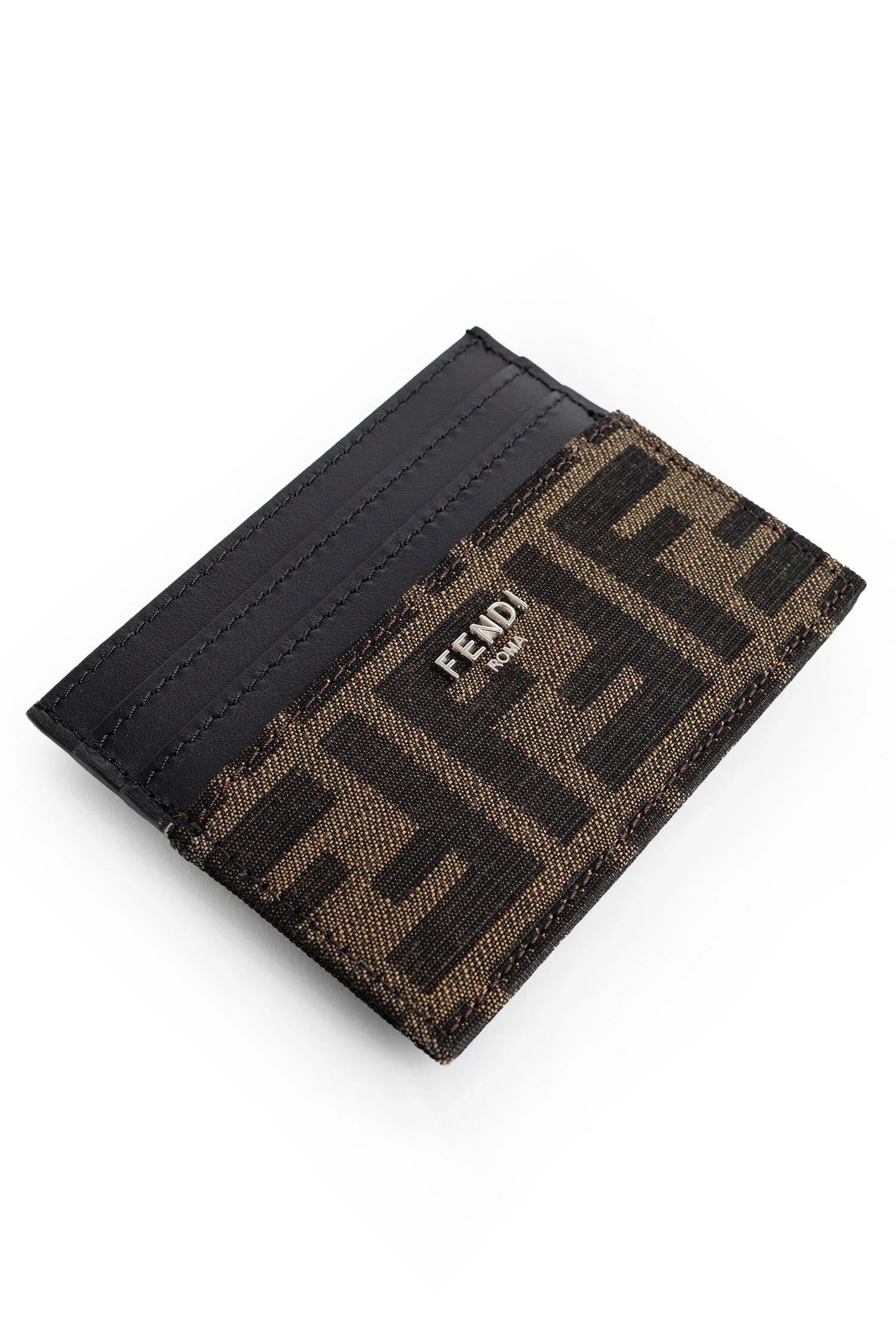 FF Fabric and Leather Card Holder - Antonioli.eu