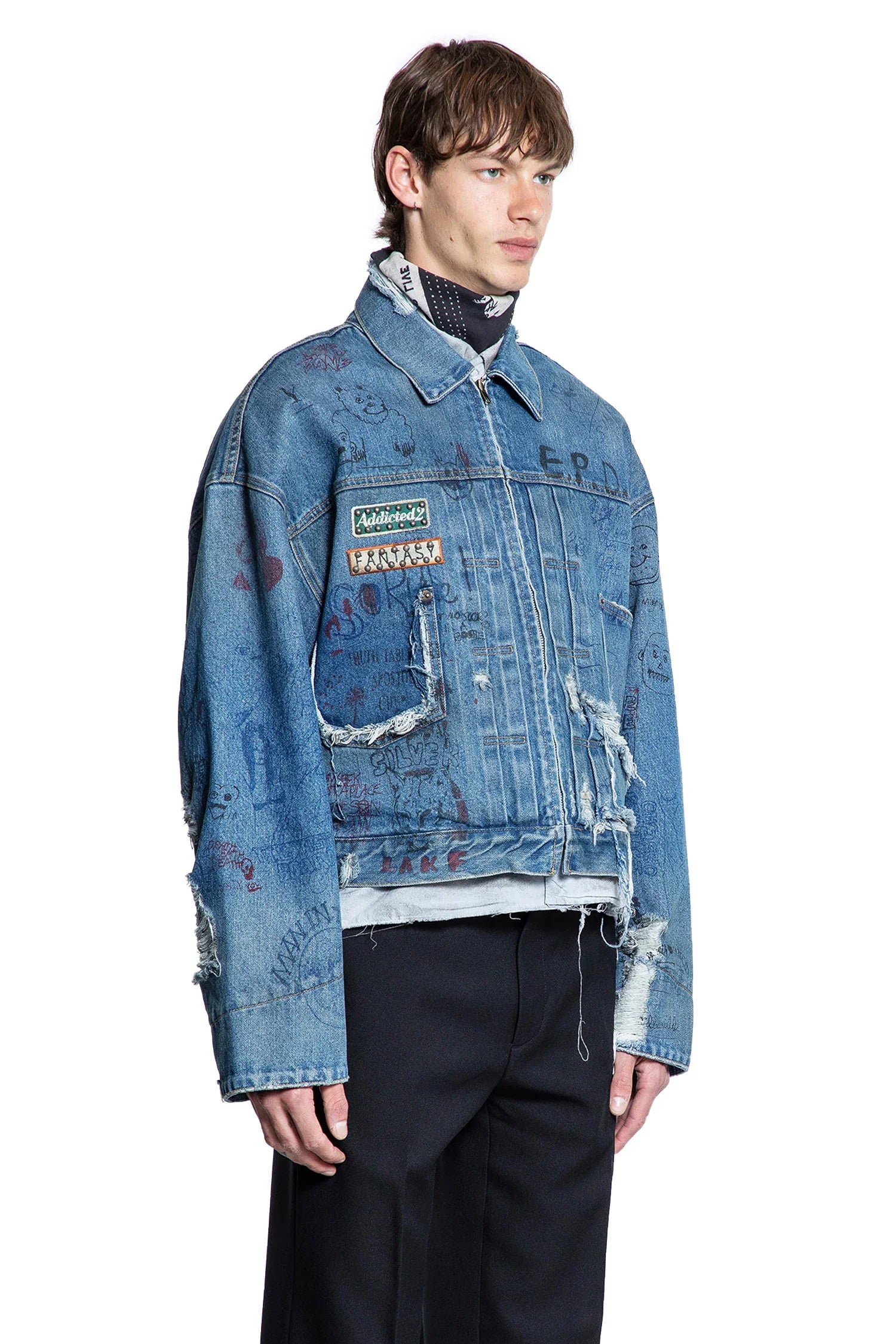 Ur Fantasy Denim Jacket - Antonioli.eu