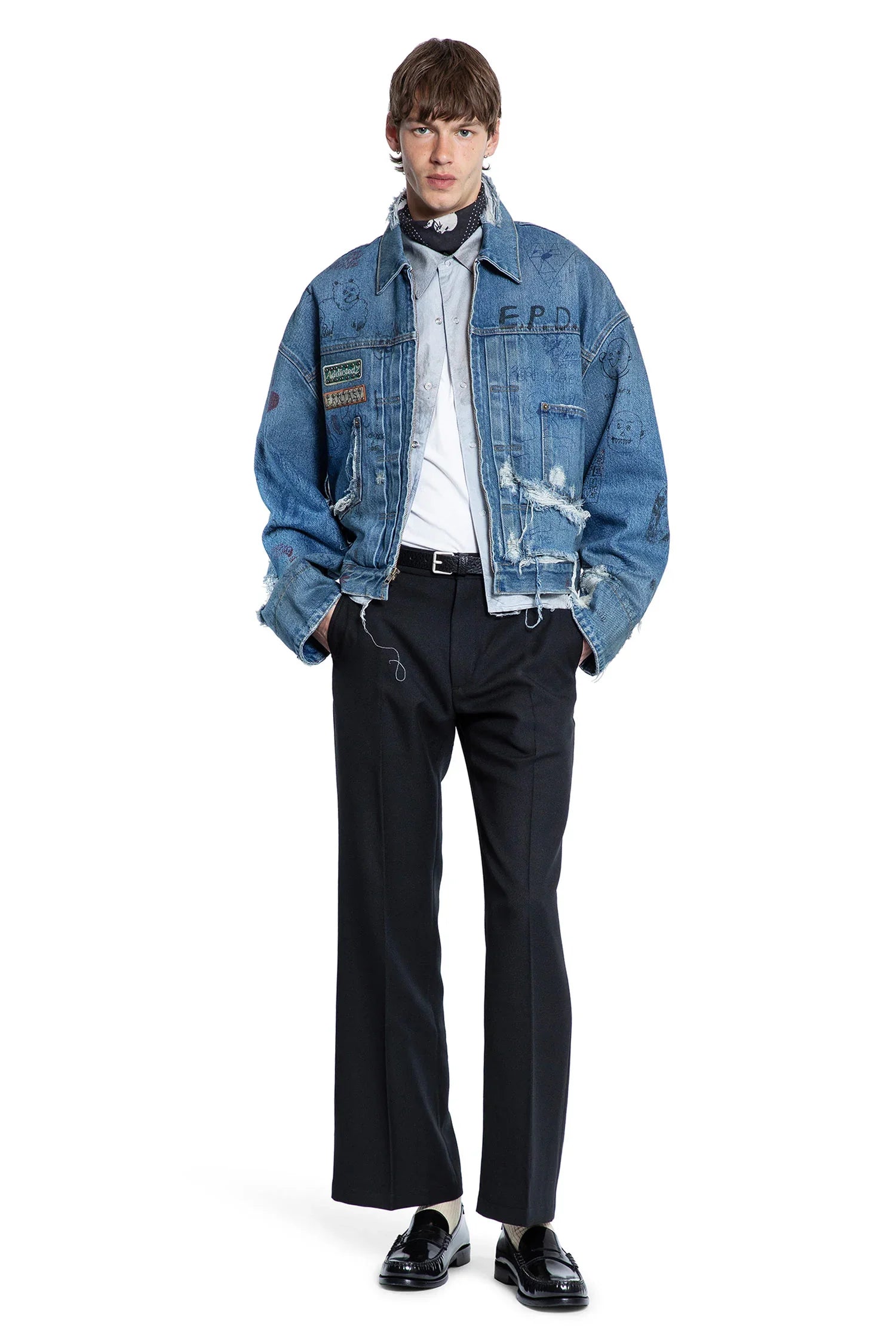 Ur Fantasy Denim Jacket - Antonioli.eu