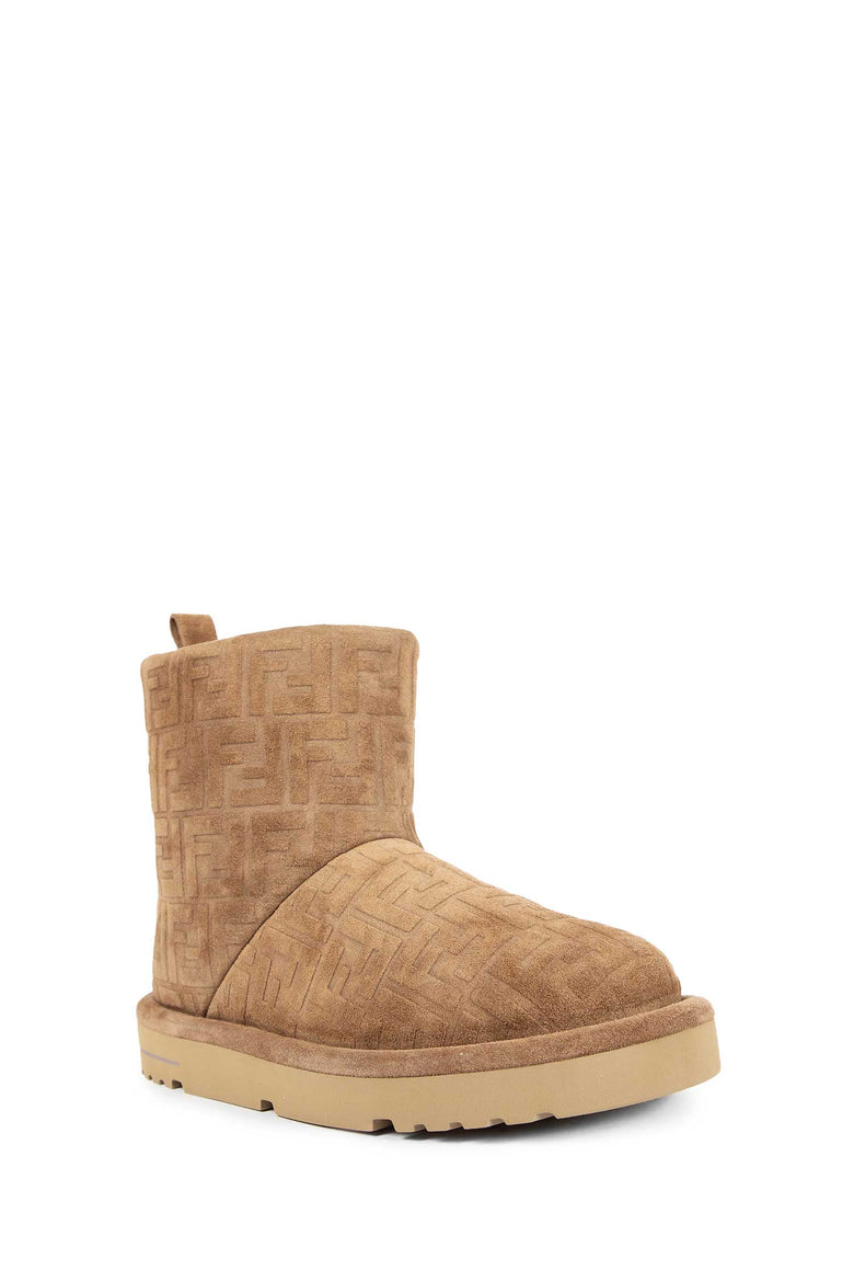 FF Suede Ankle Boots