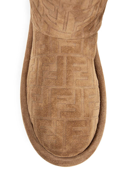 FF Suede Ankle Boots