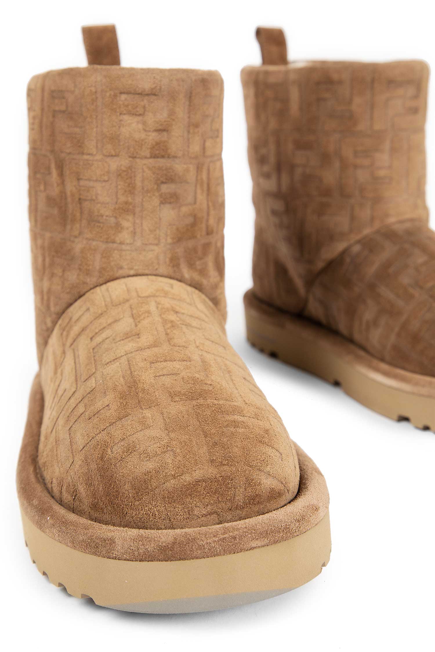 FF Suede Ankle Boots