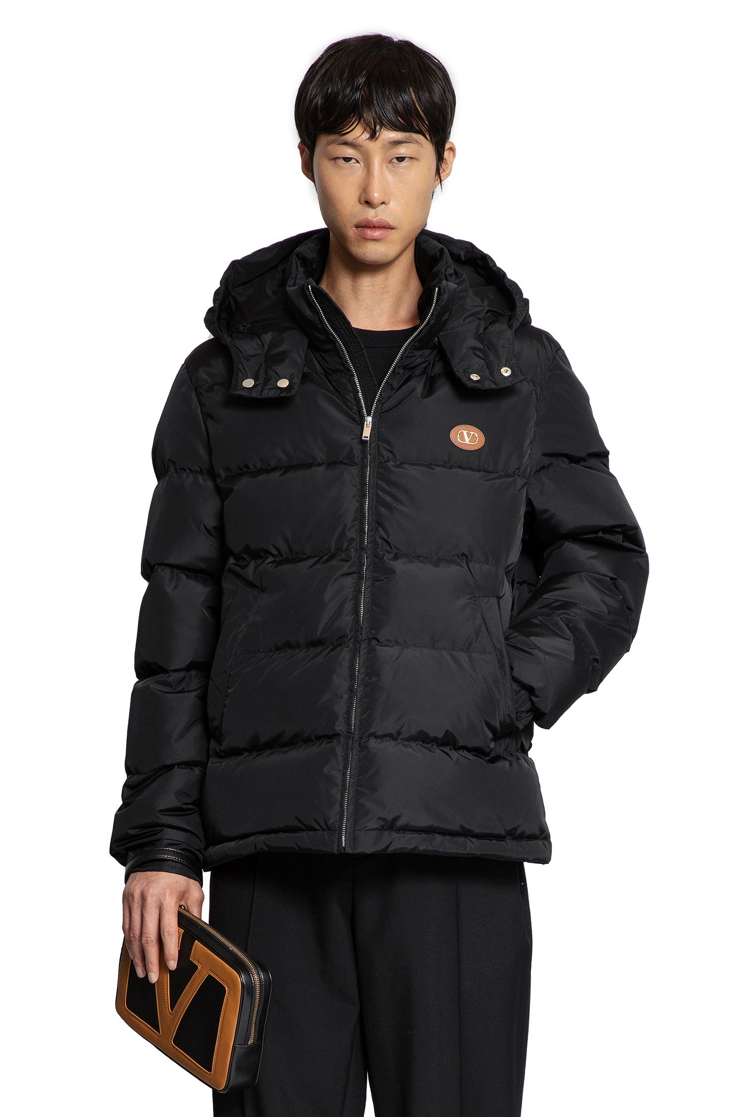 VLogo Nylon Down jacket - Antonioli.eu