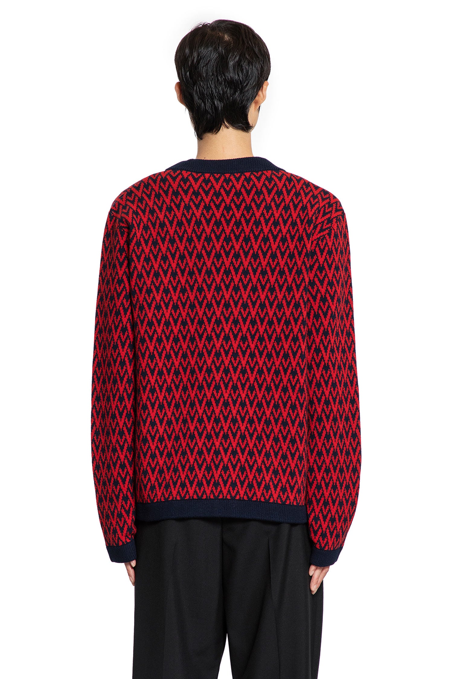 Toute La V Wool cardigan - Antonioli.eu