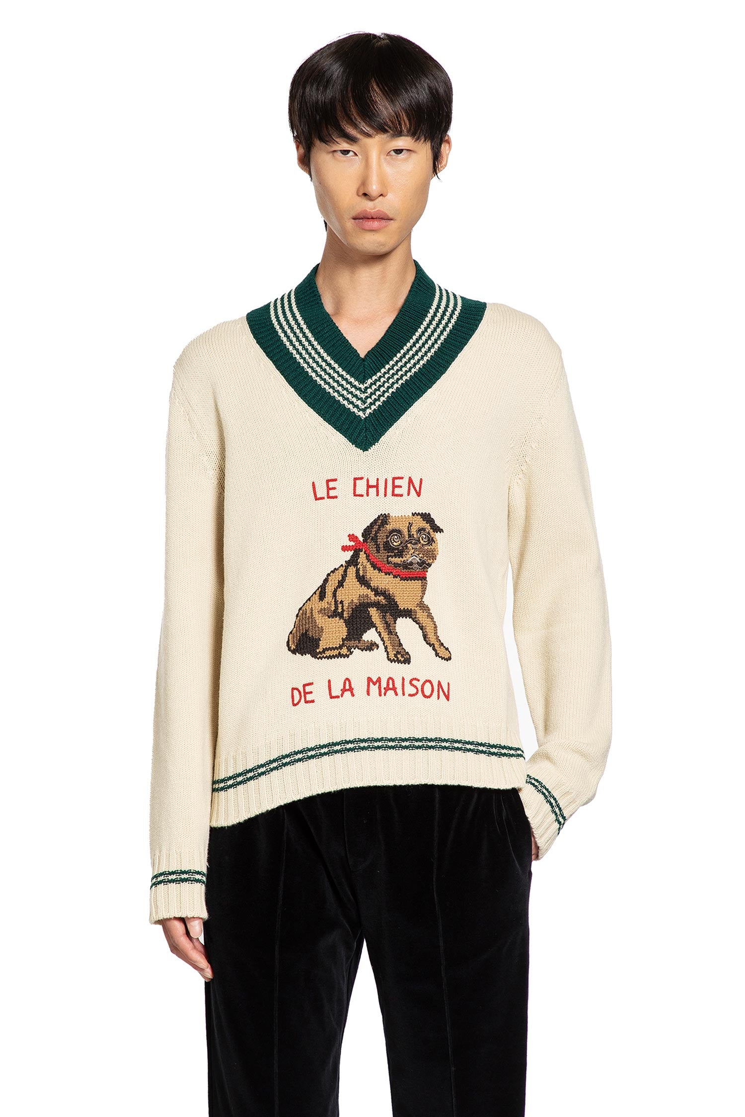Le Chien De La Maison Wool Sweater - Antonioli.eu