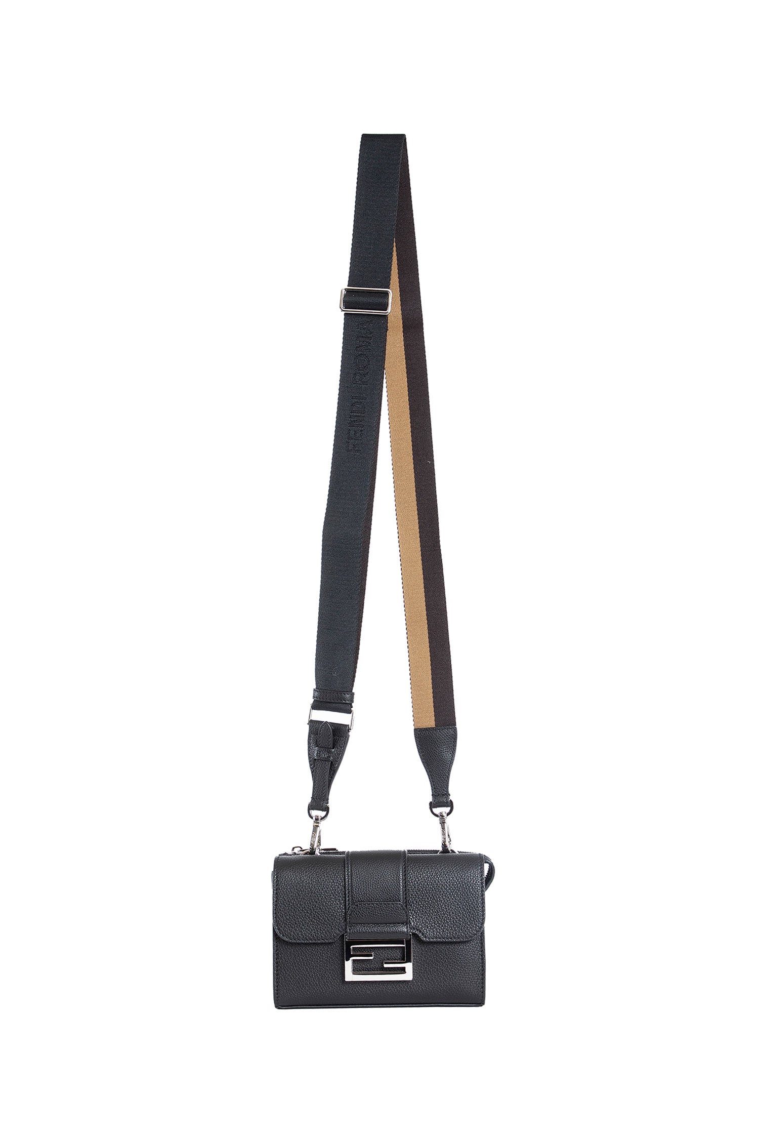 Double Baguette Leather Bag