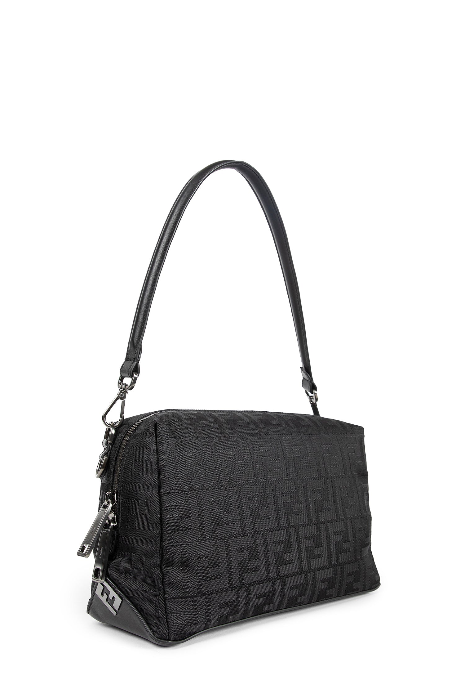FENDI MAN BLACK FANNY PACKS