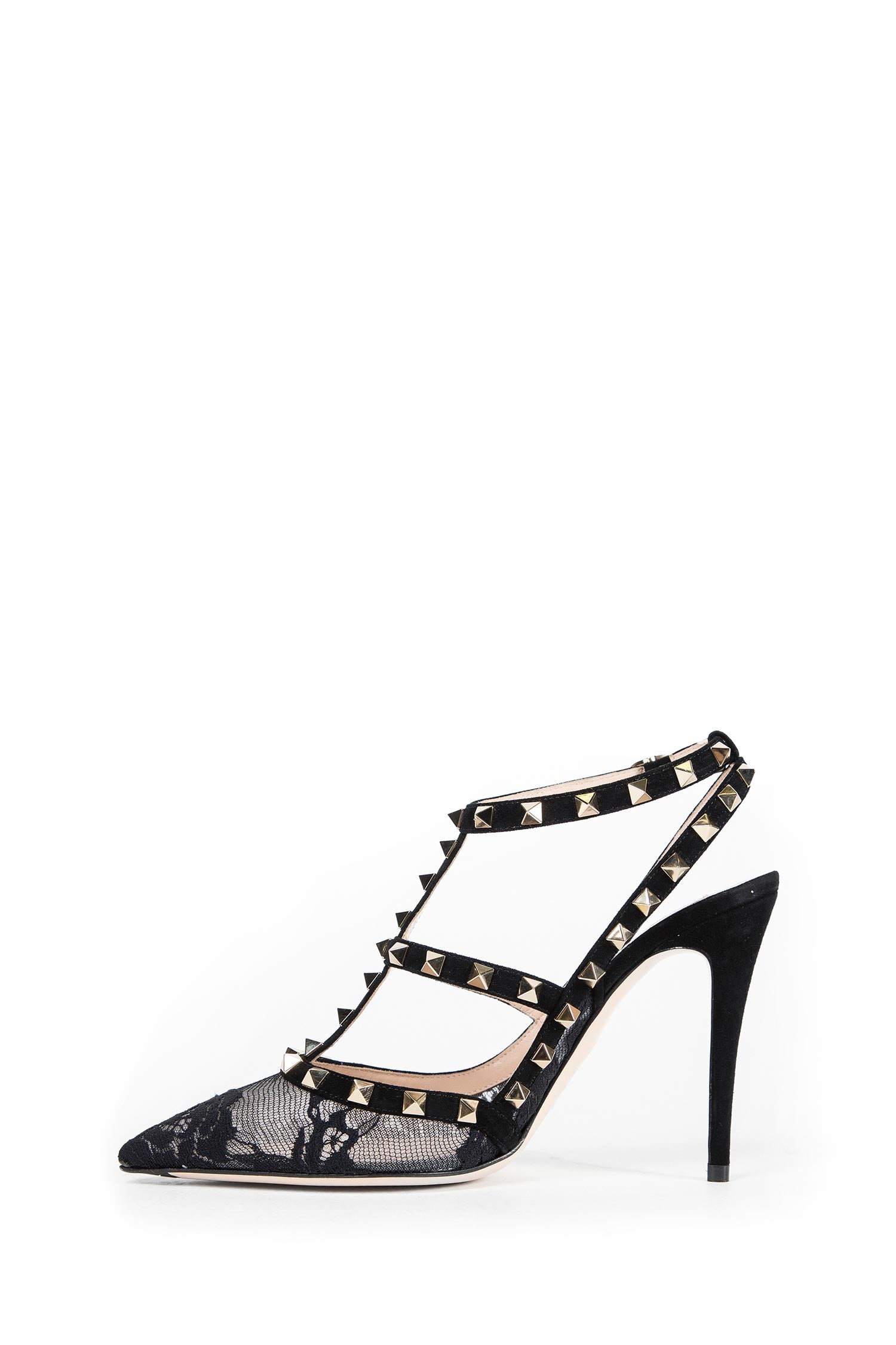 Rockstud Lace Pumps