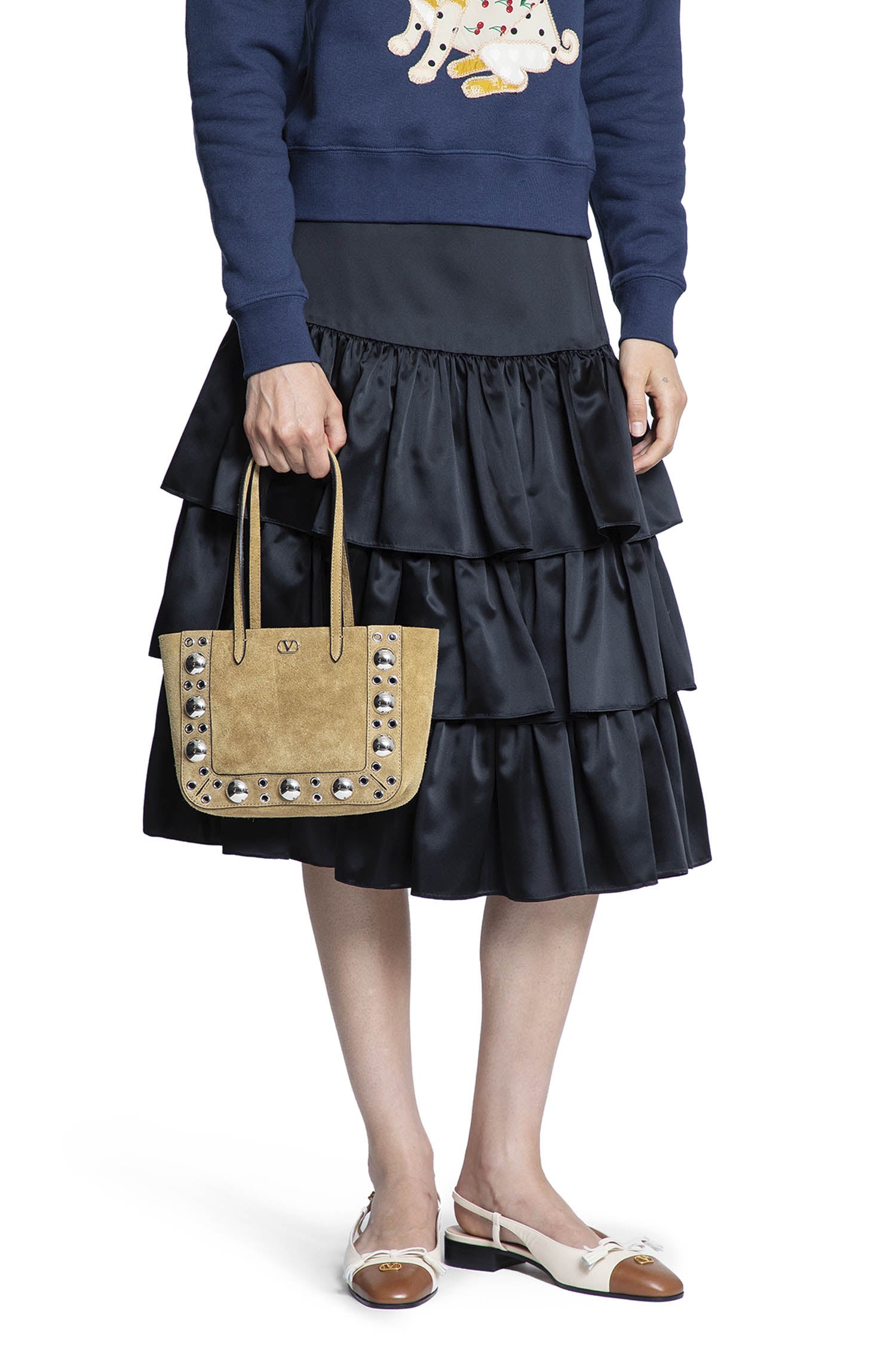 Nellcôte Mini Suede Shopping Bag - Antonioli.eu