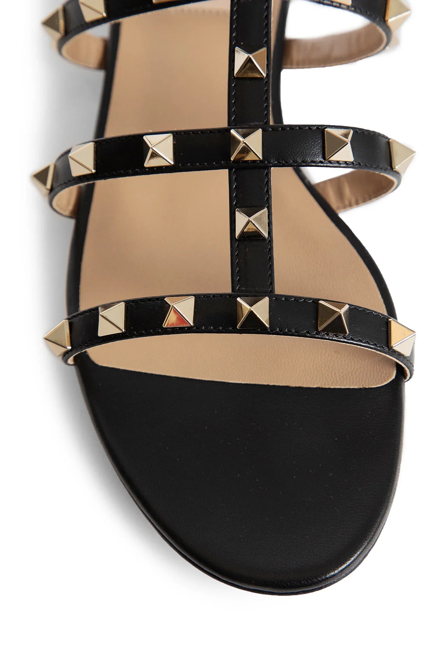 Rockstud Flat Slide sandals - Antonioli.eu