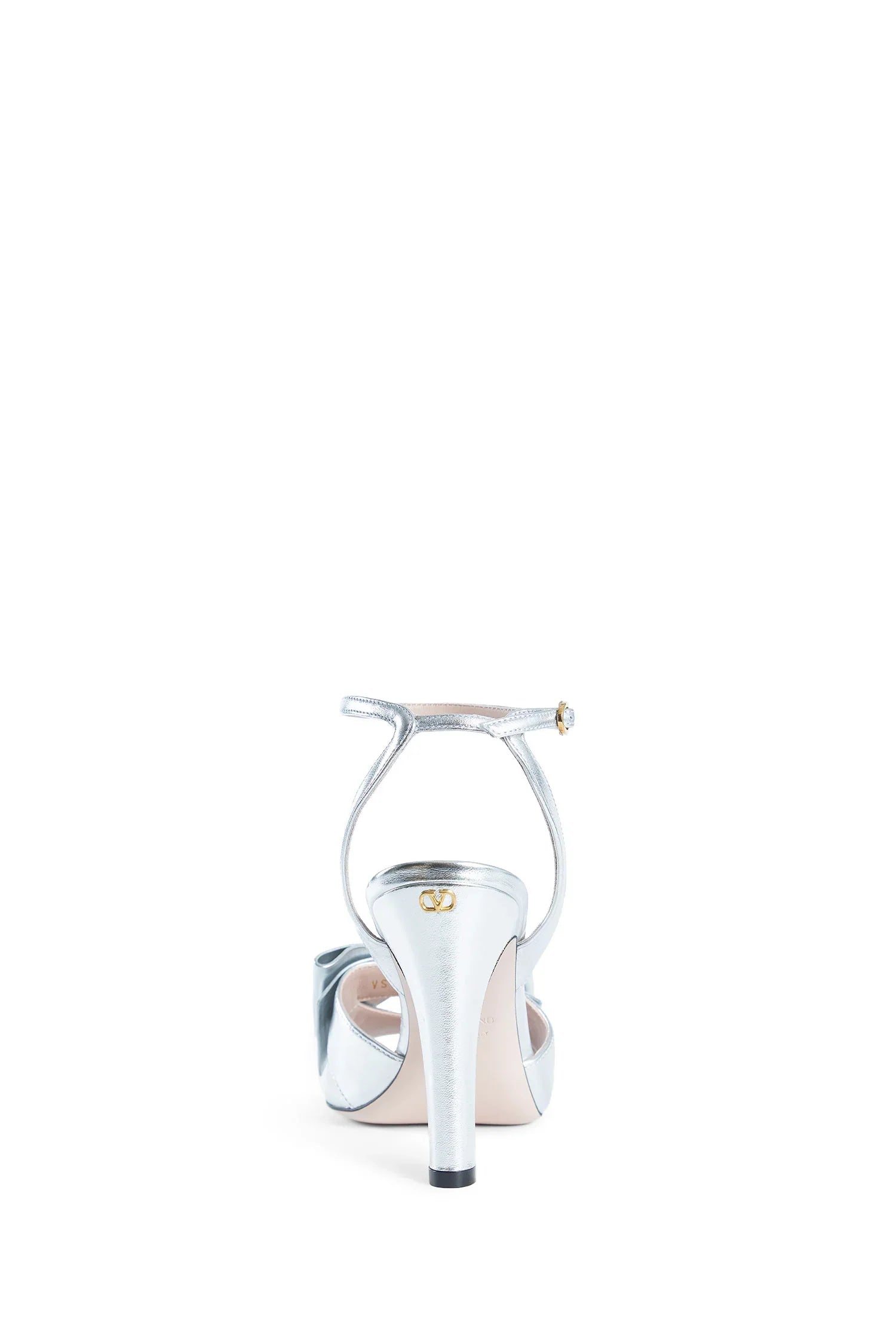 VALENTINO WOMAN SILVER SANDALS & SLIDES - Antonioli.eu