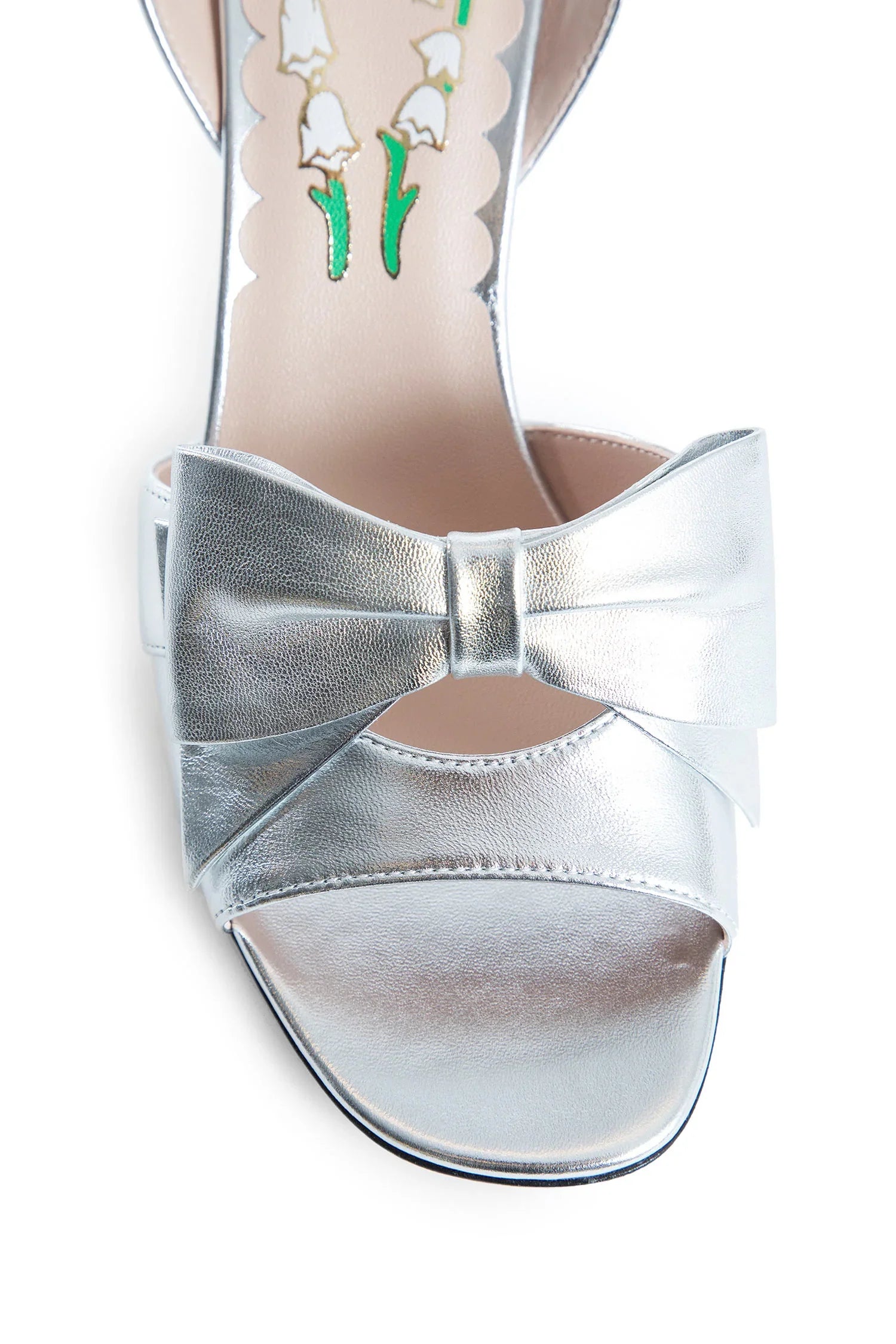 VALENTINO WOMAN SILVER SANDALS & SLIDES - Antonioli.eu