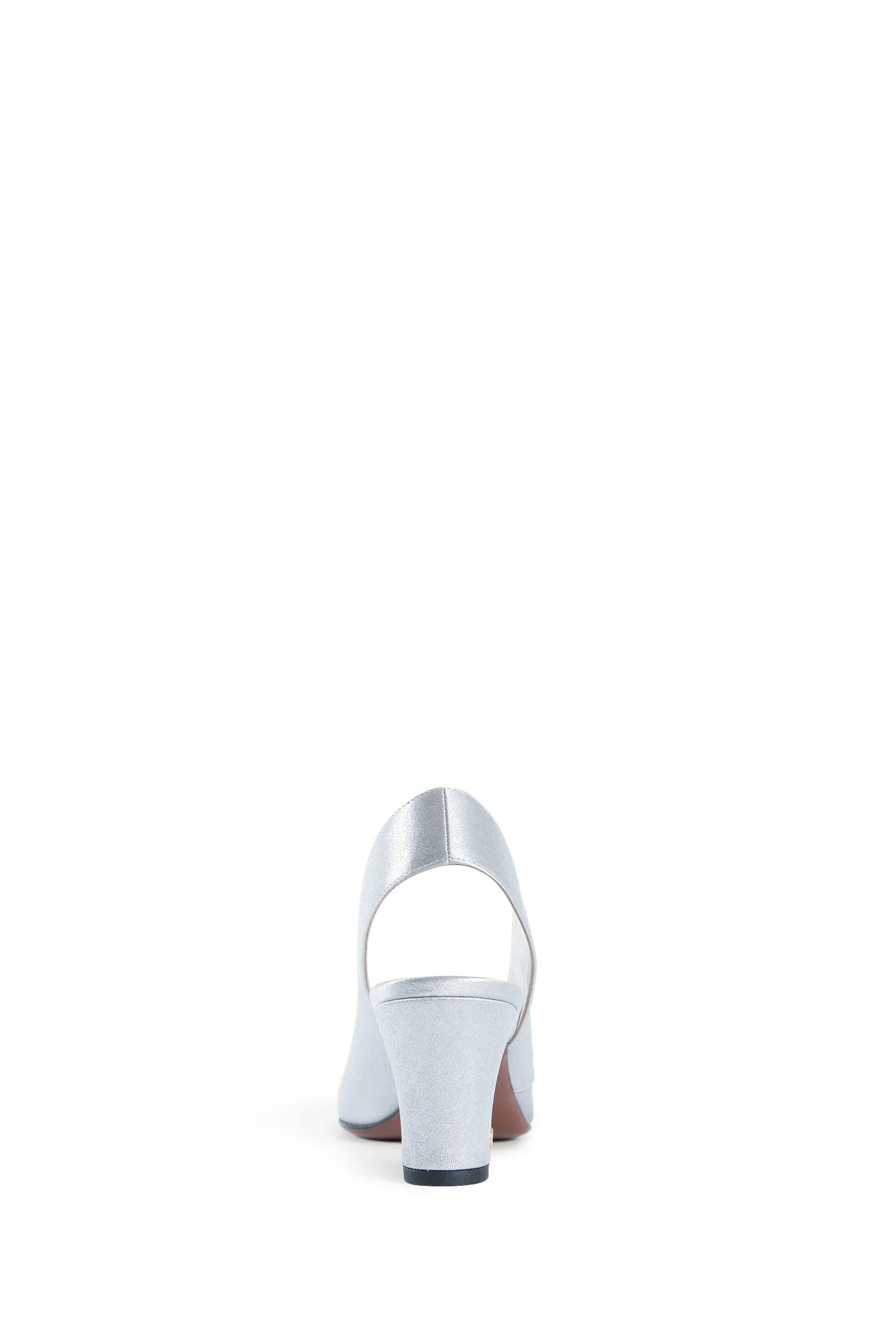Adamntine slingback pumps in glitter fabric - Antonioli.eu