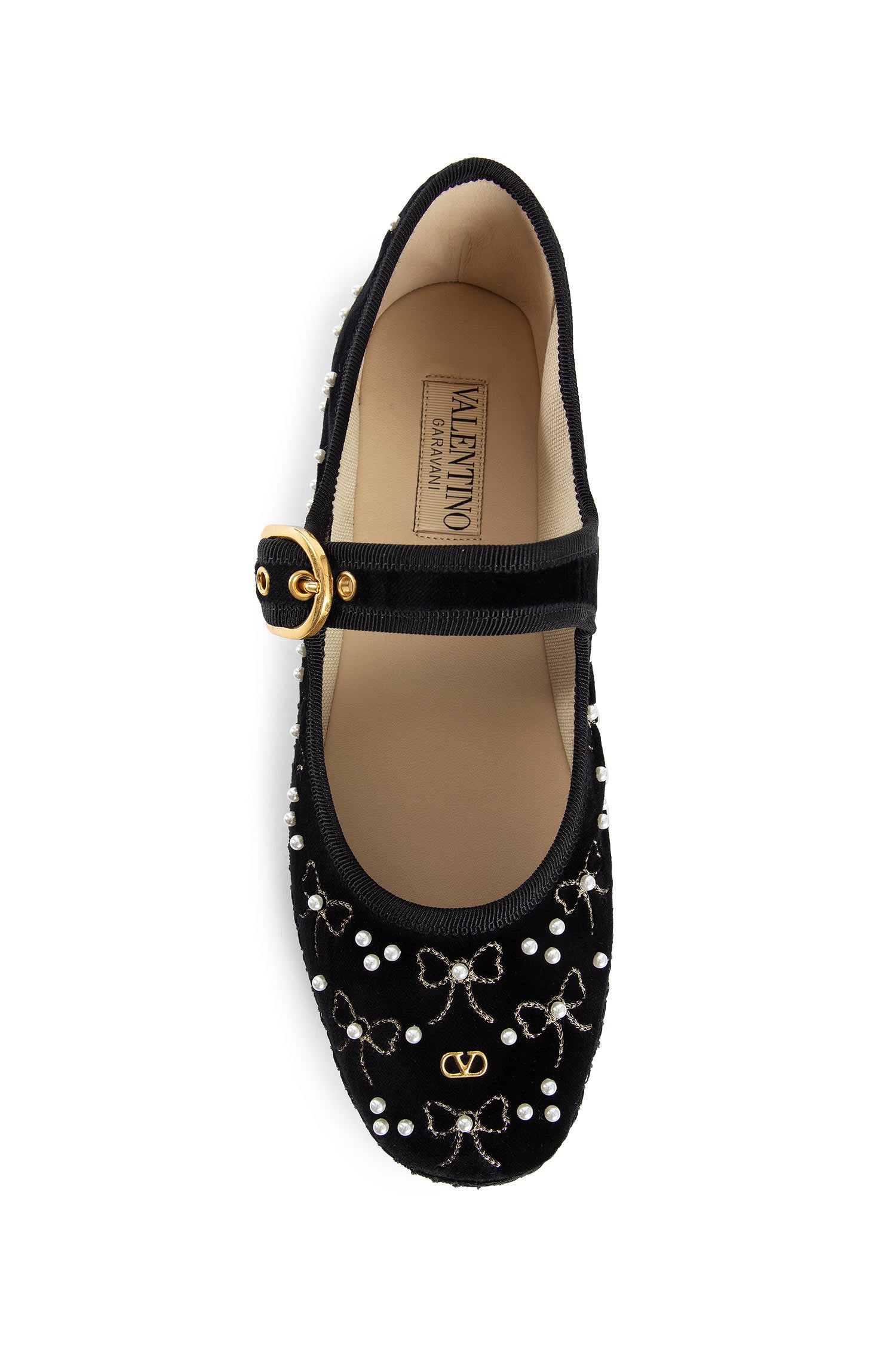 Mary-Jane Endouce Velvet Ballerinas - Antonioli.eu