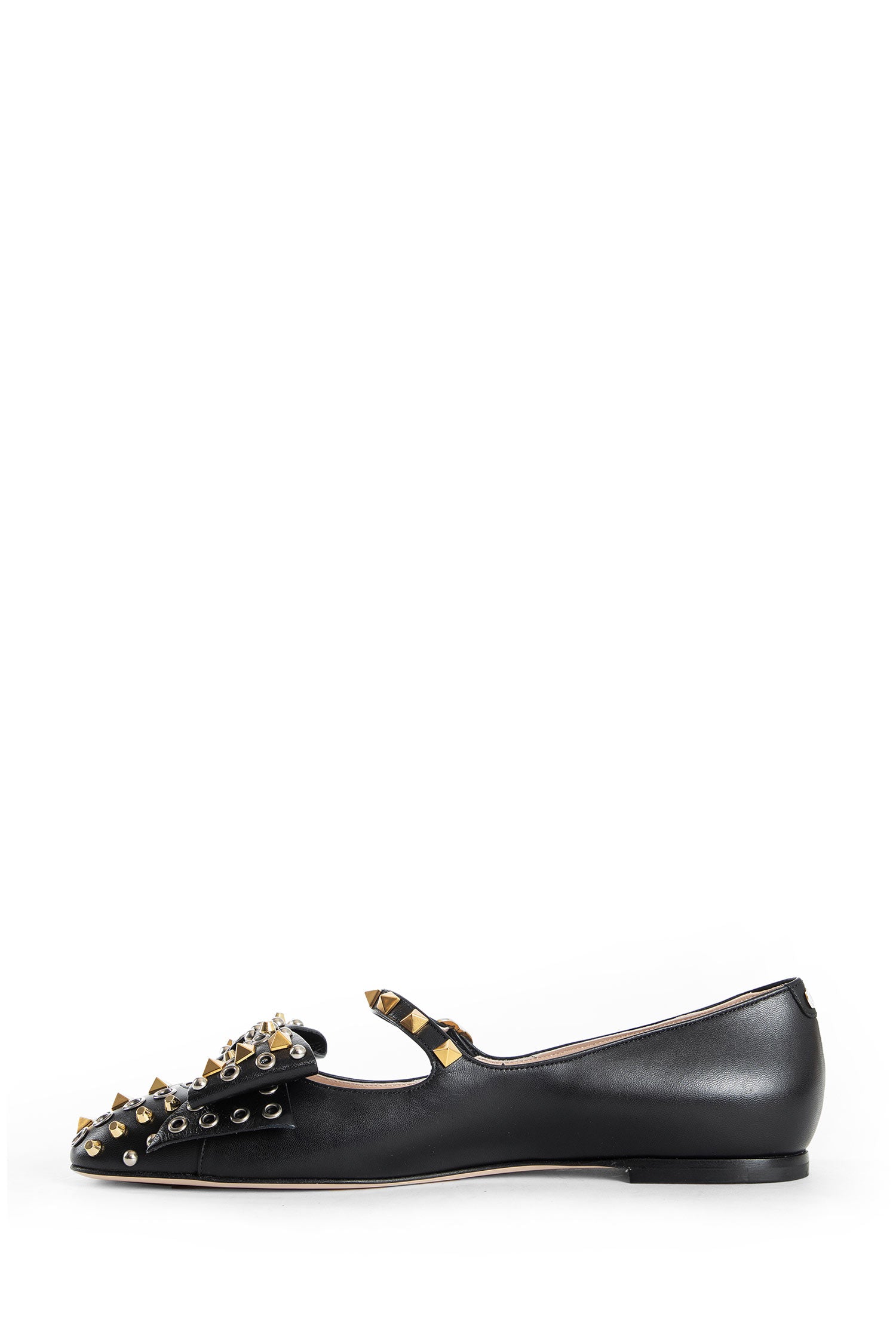 Mary-Jane Bowow Ballerinas With Studs