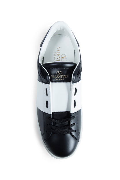 Open Sneakers in Leather