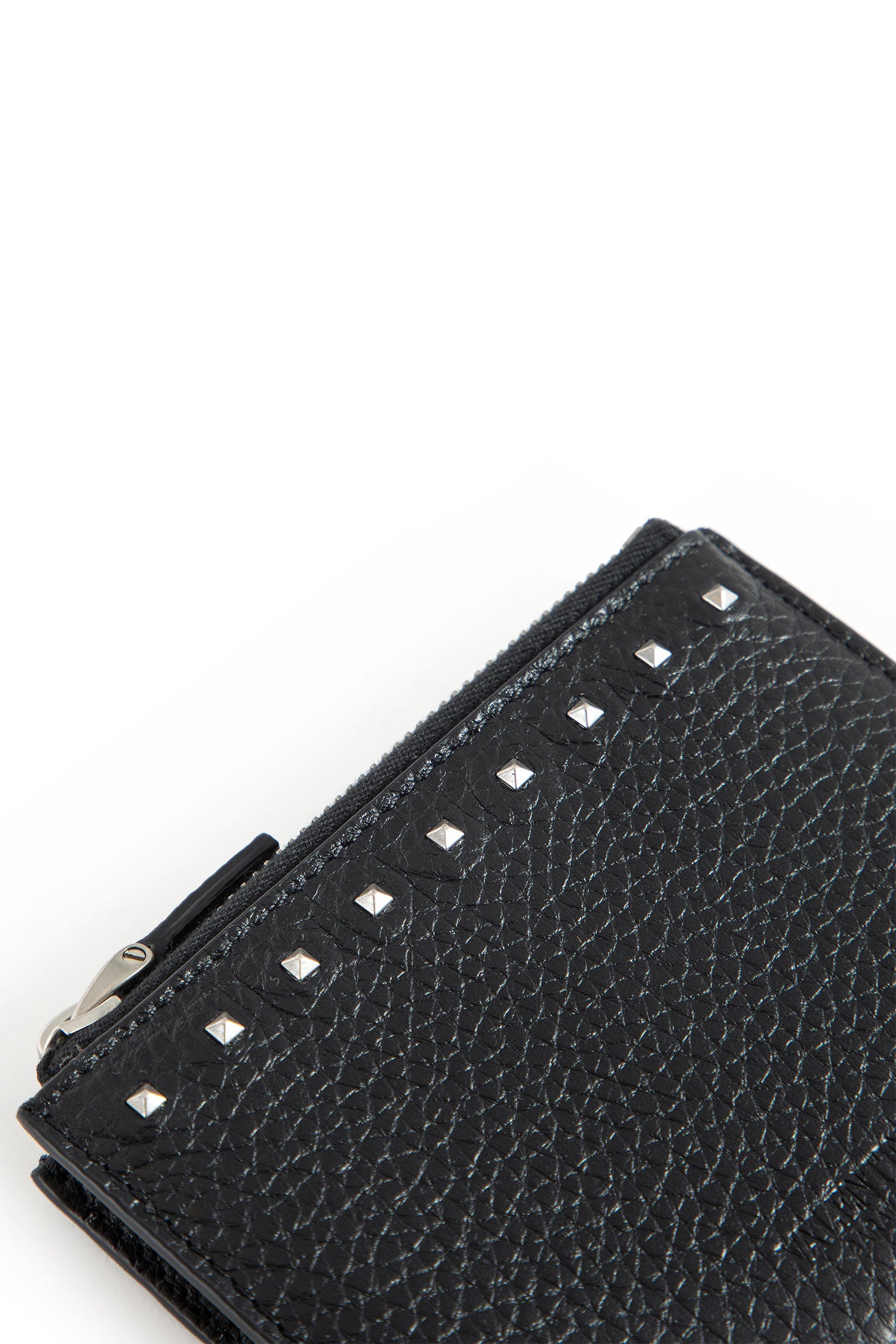 Rockstud Grainy Coin Purse - Antonioli.eu